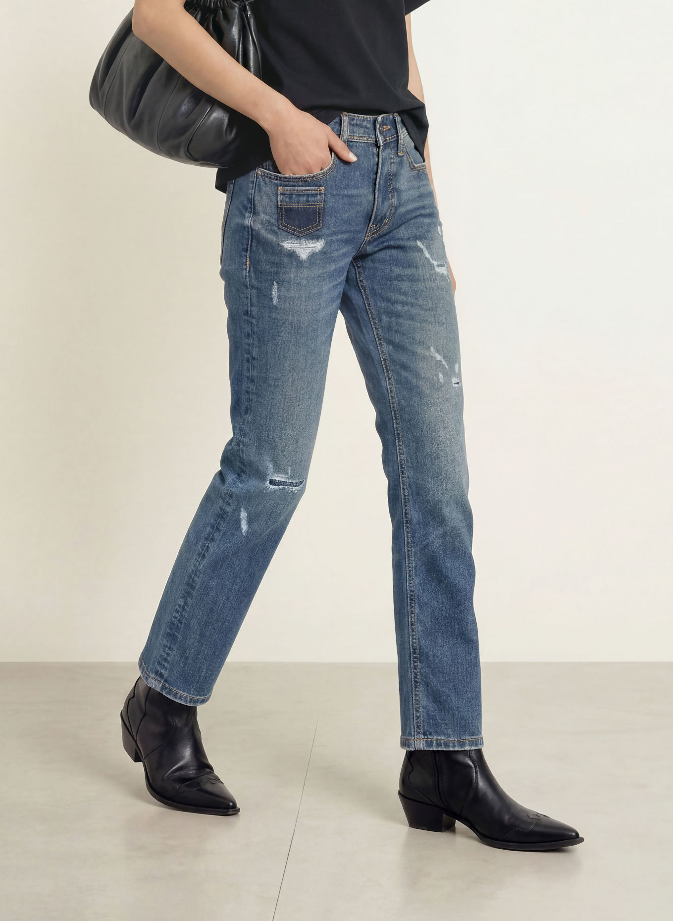GANG Boyfriend jeans 94NICA: 7812 cool destroyed