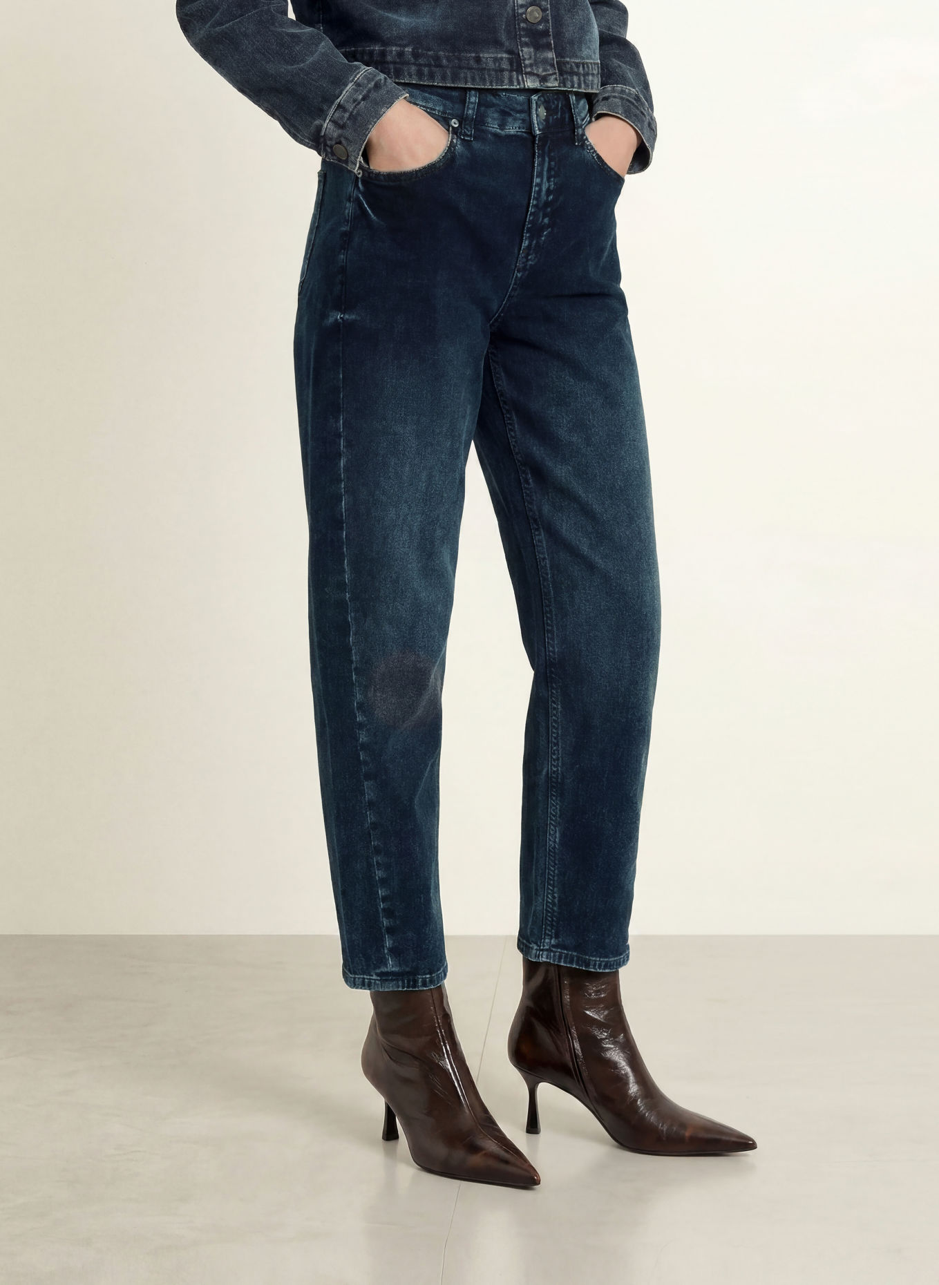 GANG Cordbroek 94BLAKE: DONKERBLAUW
