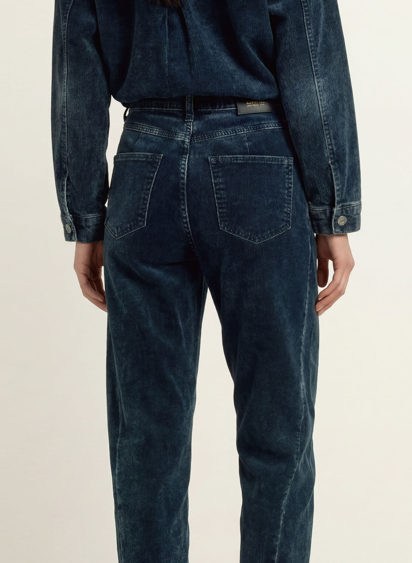 GANG Cordbroek 94BLAKE: DONKERBLAUW