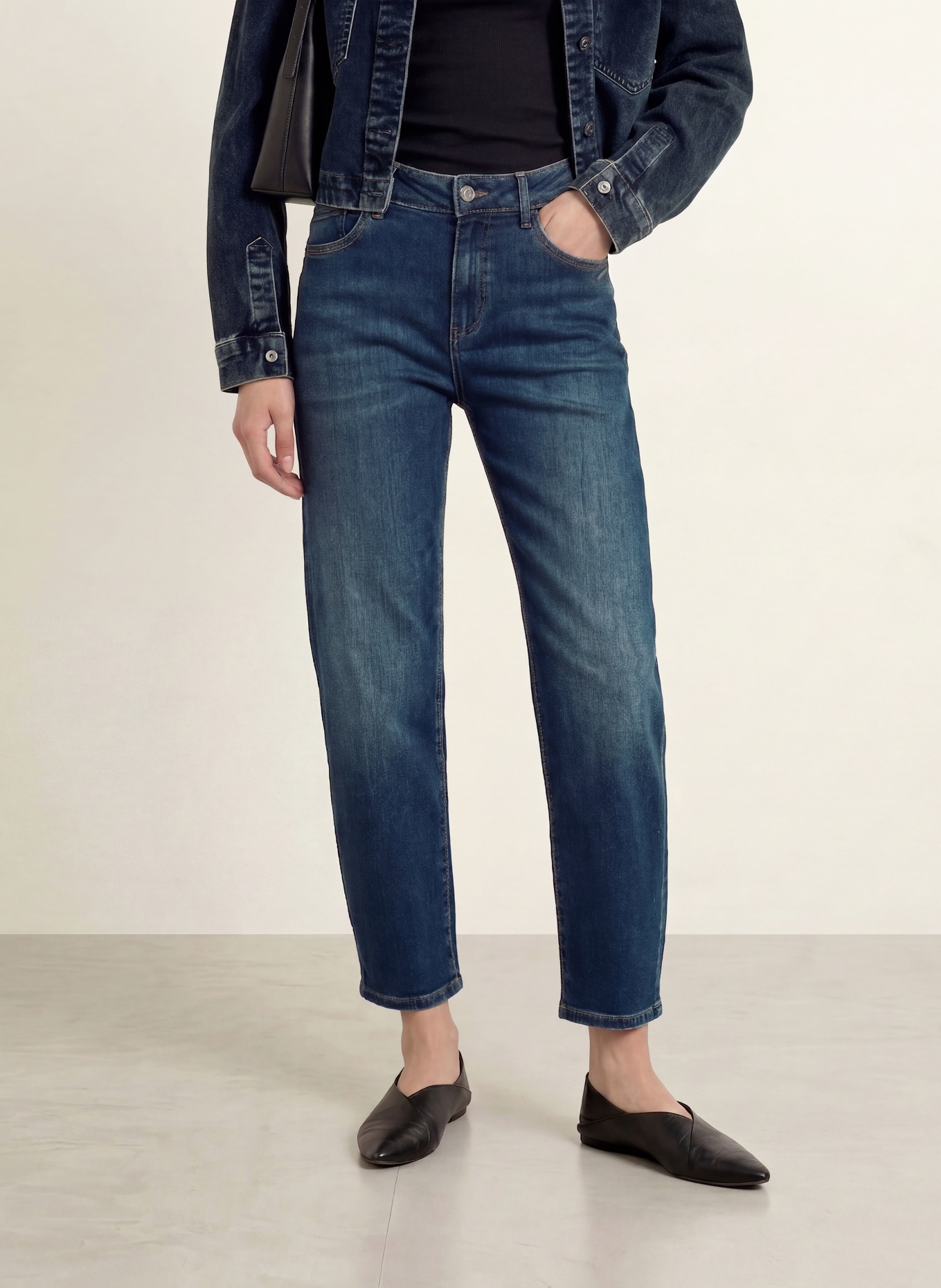 GANG Jean barrel 94IDA: 7844 dark night used