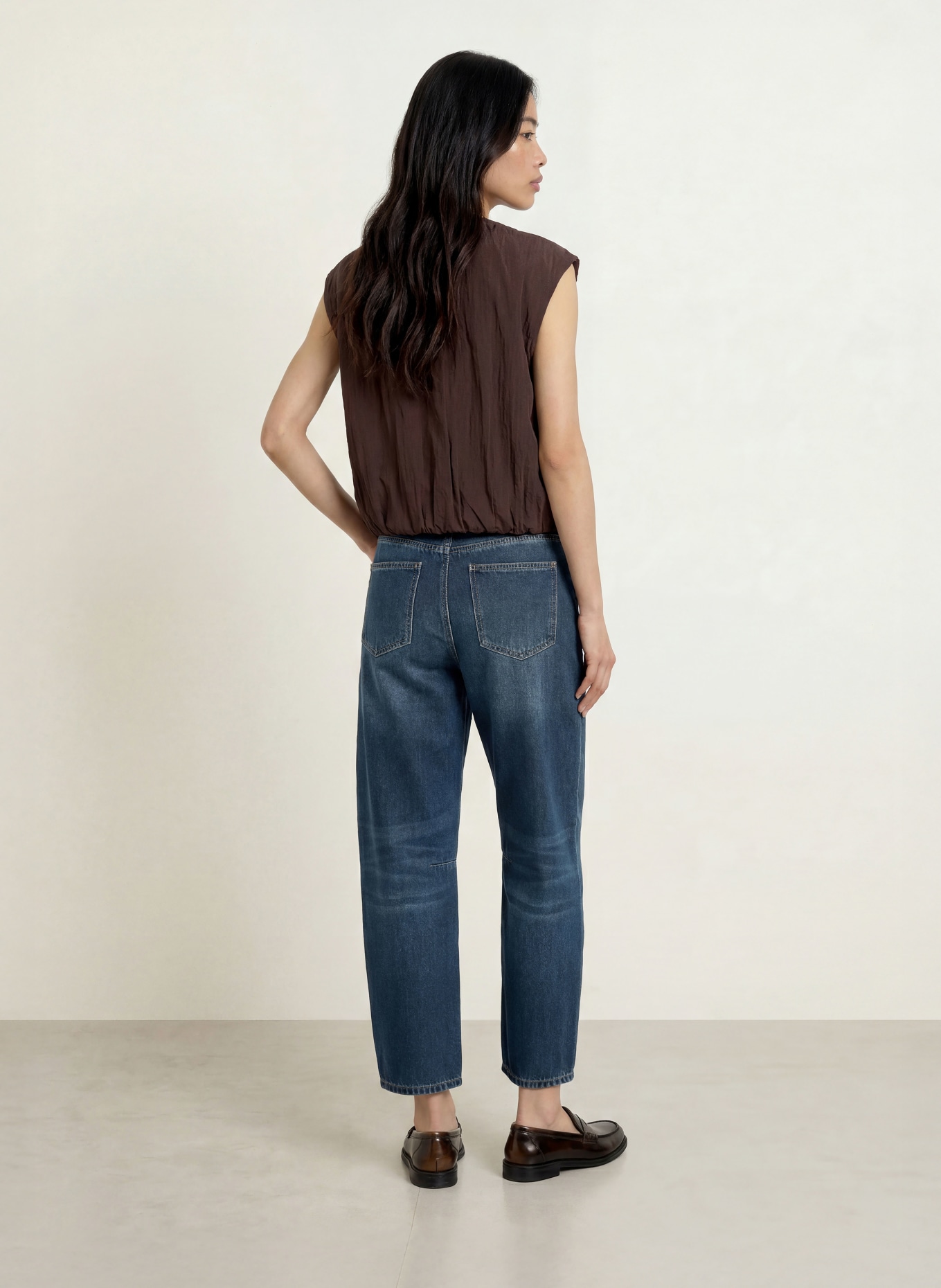 GANG Barrel-leg jeans 94SARINA: 7919 blue black