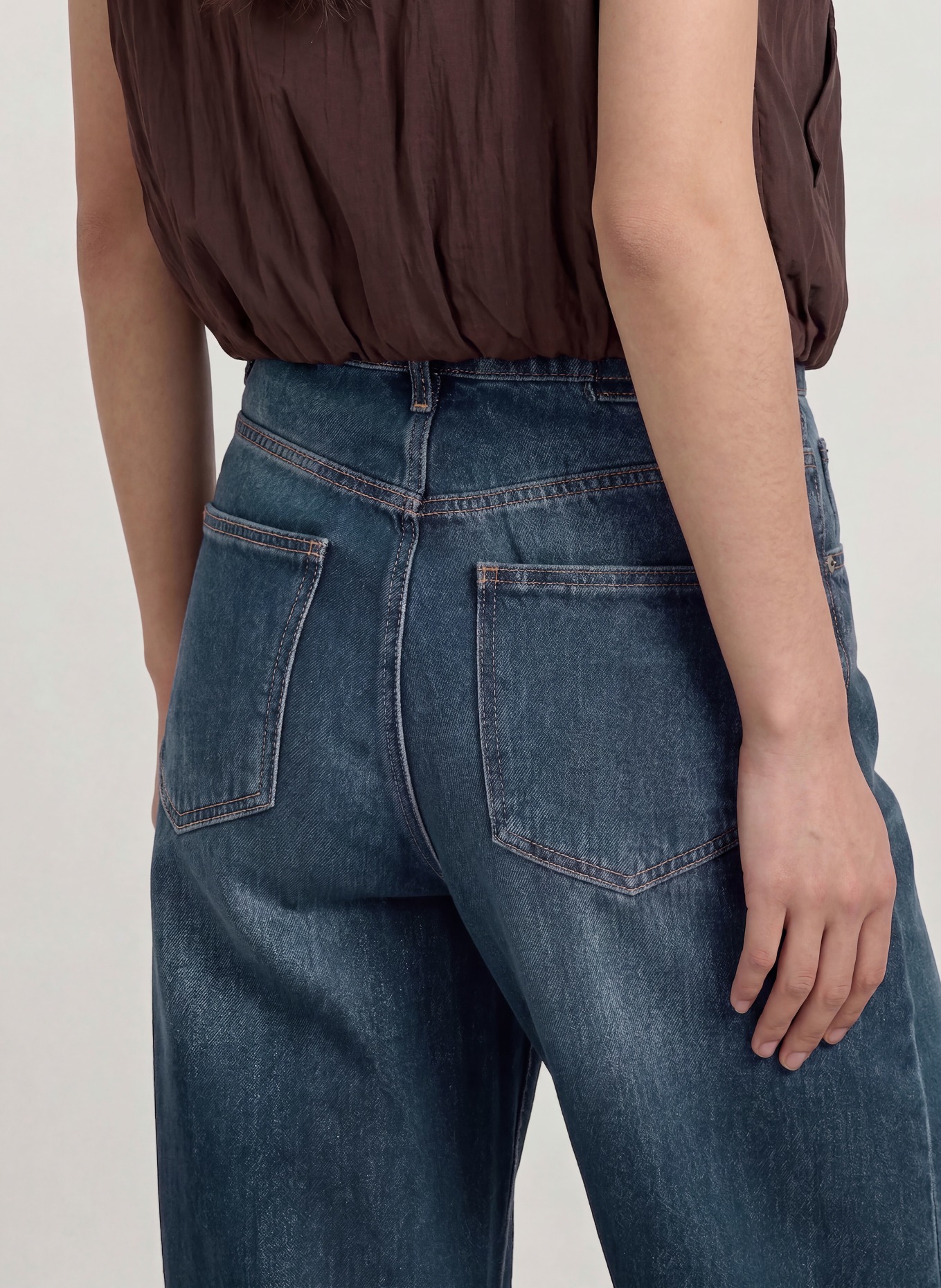 GANG Barrel-leg jeans 94SARINA: 7919 blue black