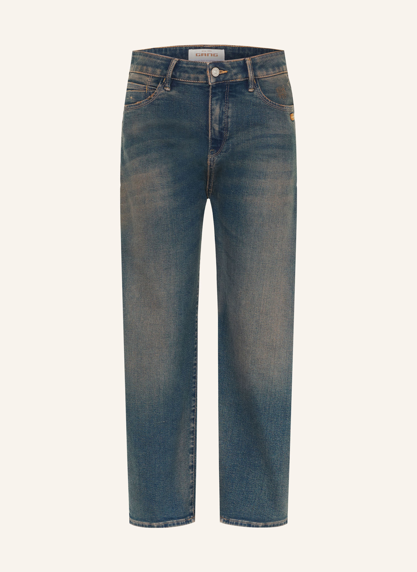 GANG Barrel jeans 94IDA: 7820 brown tinted