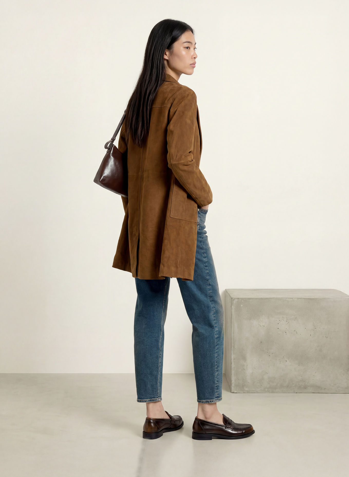 GANG Barrel jeans 94IDA: 7820 brown tinted
