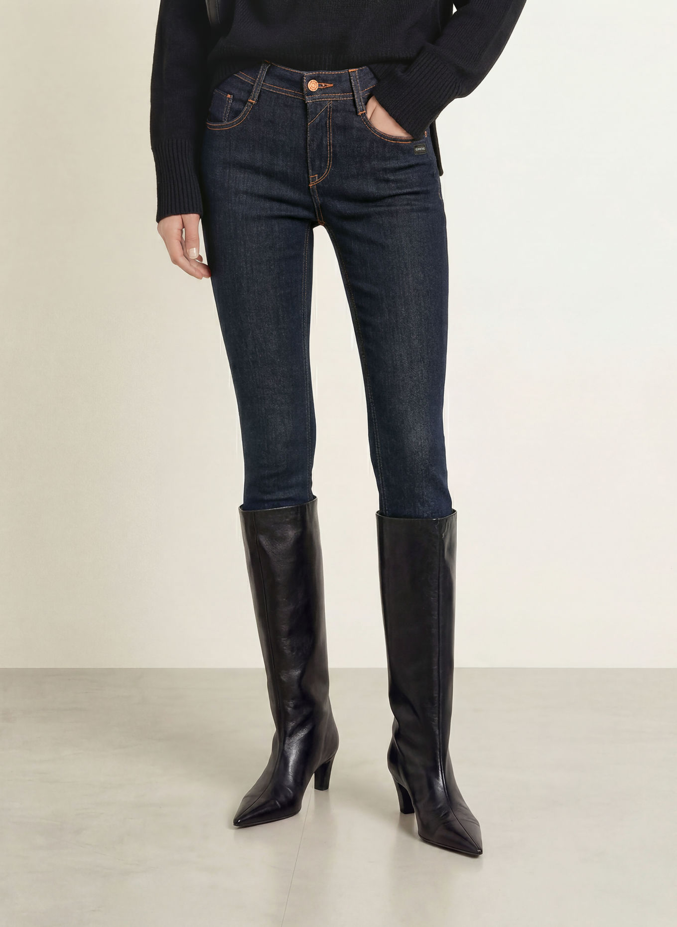 GANG Jeansy 94AMELIE: 9405 prewashed