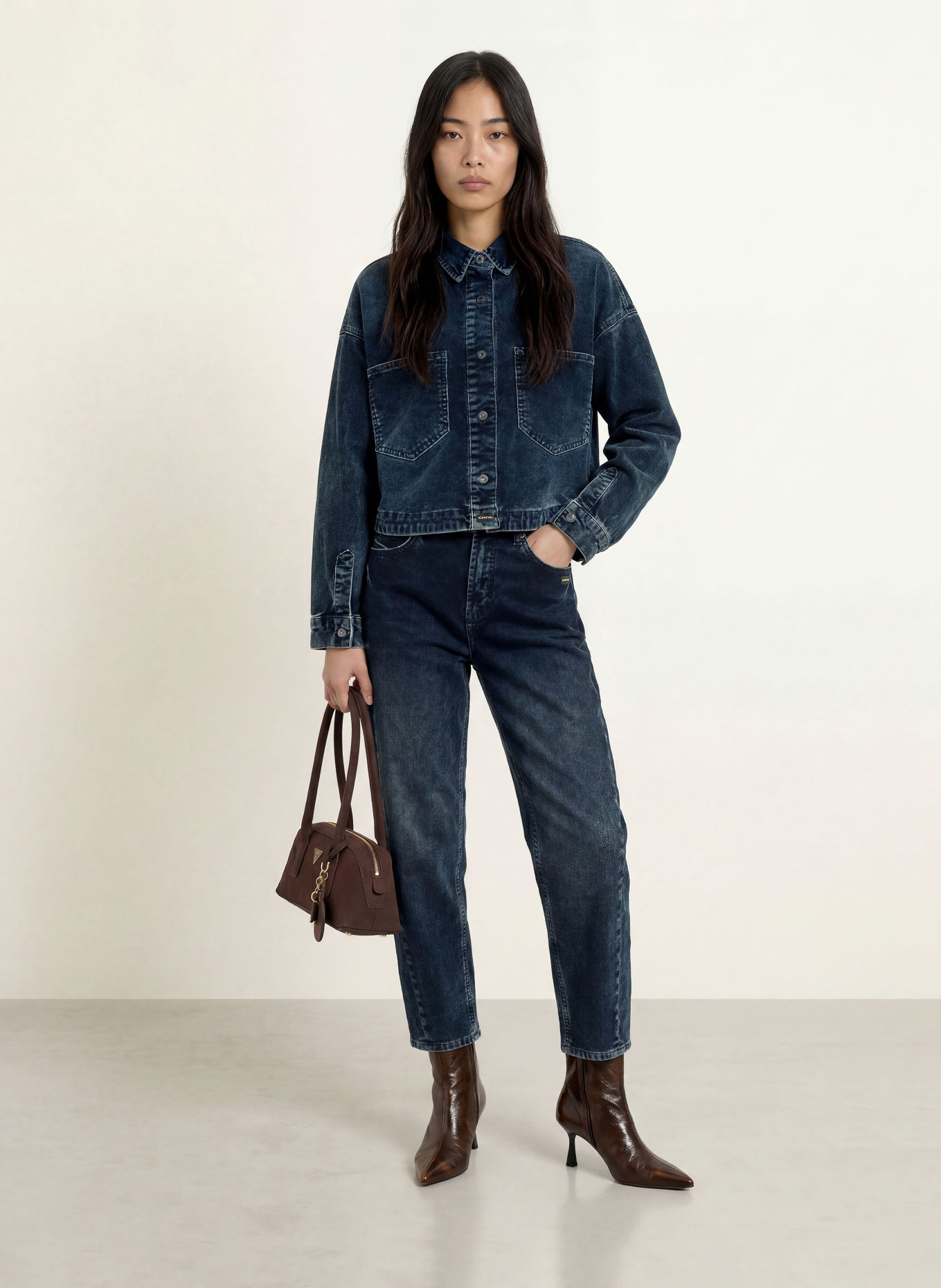 GANG Corduroy Overjacket 94LUNA: 7789 dark blue used