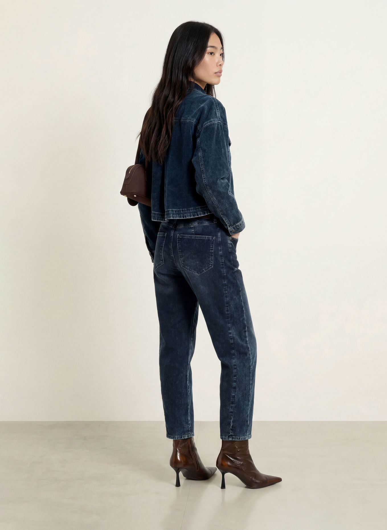 GANG Corduroy Overjacket 94LUNA: 7789 dark blue used