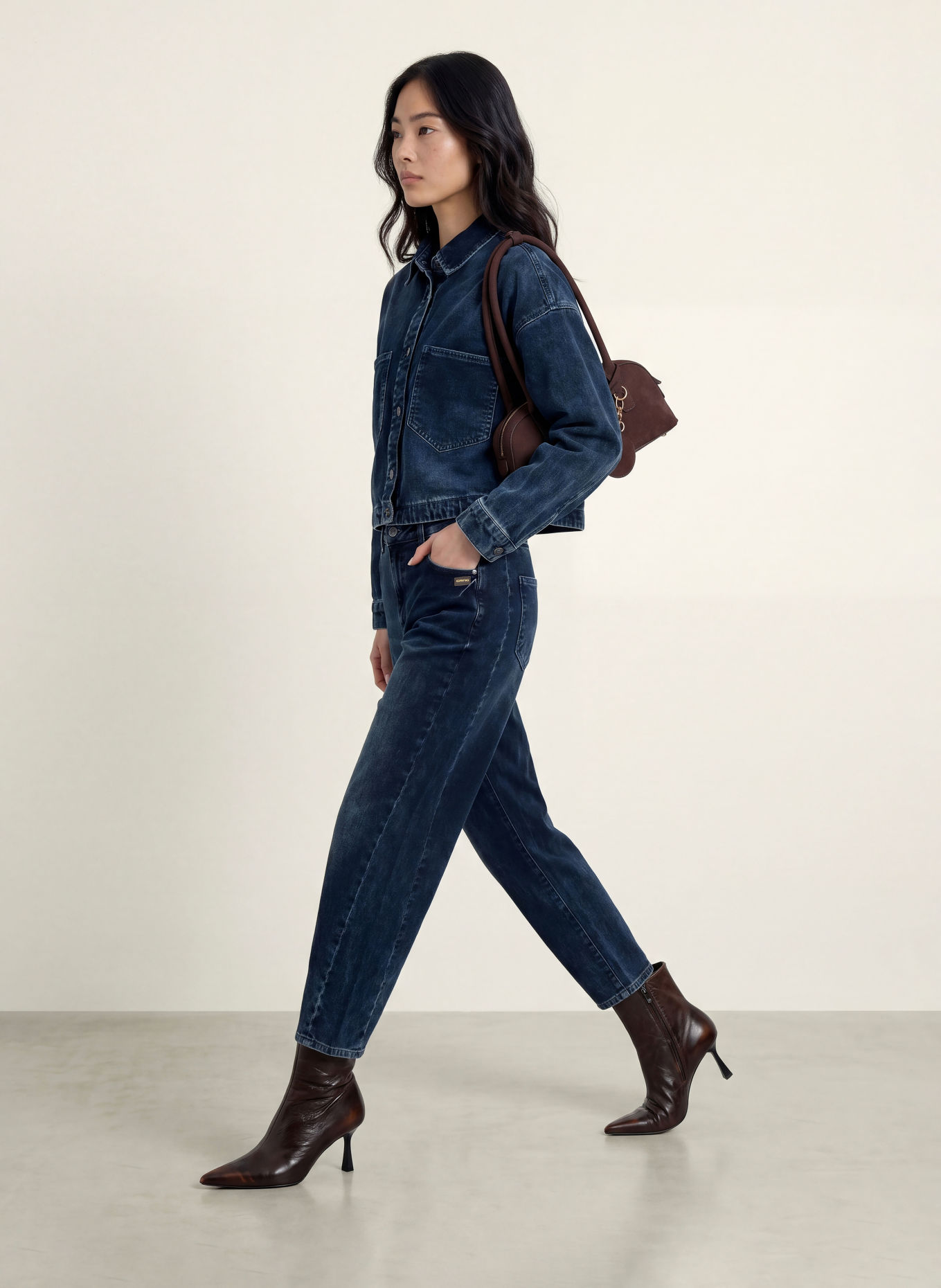 GANG Corduroy Overjacket 94LUNA: 7789 dark blue used