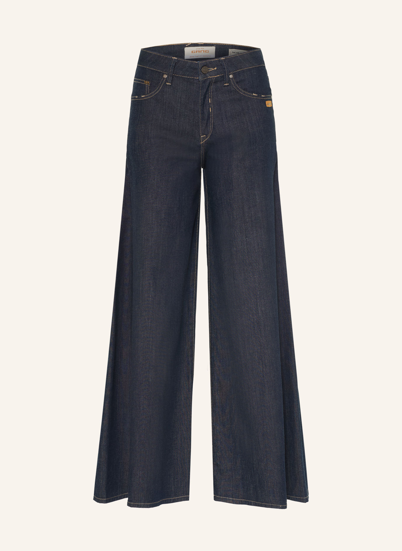 GANG Jeansy wide leg 94CARLOTTA: 9405 prewashed