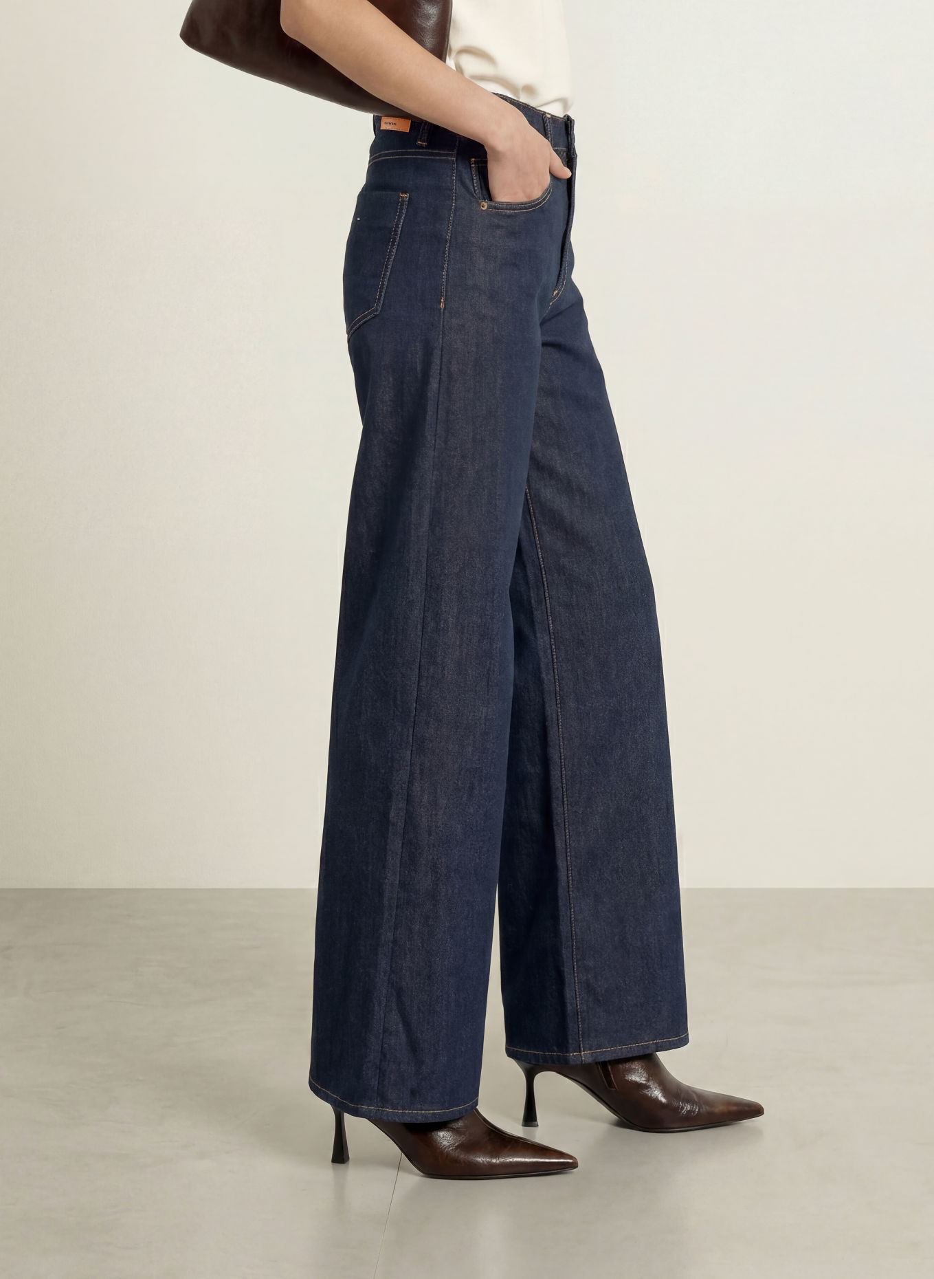GANG Jeansy wide leg 94CARLOTTA: 9405 prewashed
