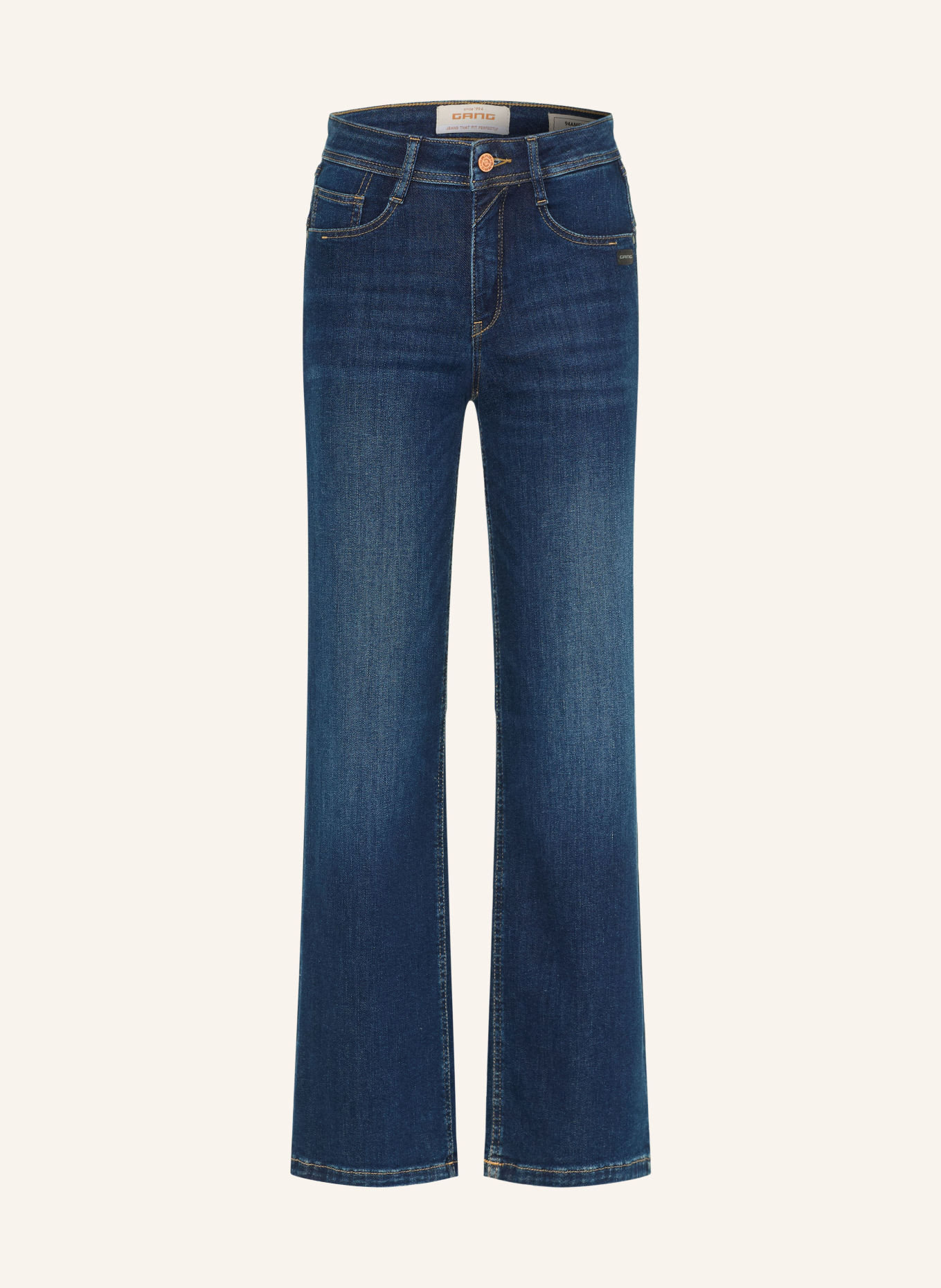 GANG Wide leg jeans 94AMELIE: 7765 simply dark blue