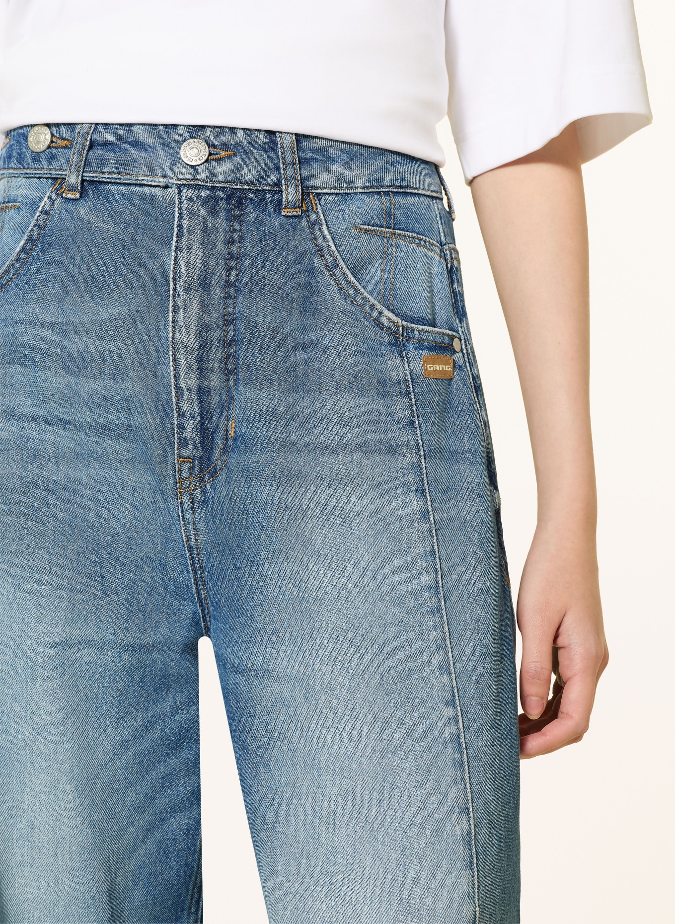 GANG Barrel jeans 94SARINA: 7594 authentic mid blue