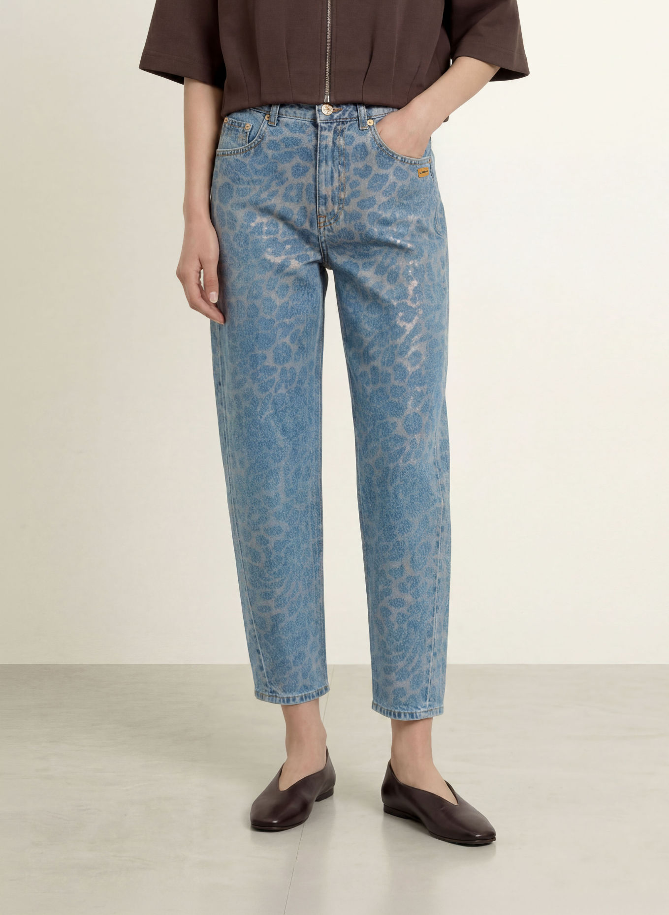 GANG Barrel jeans 94BLAKE: 7500 foiled leo