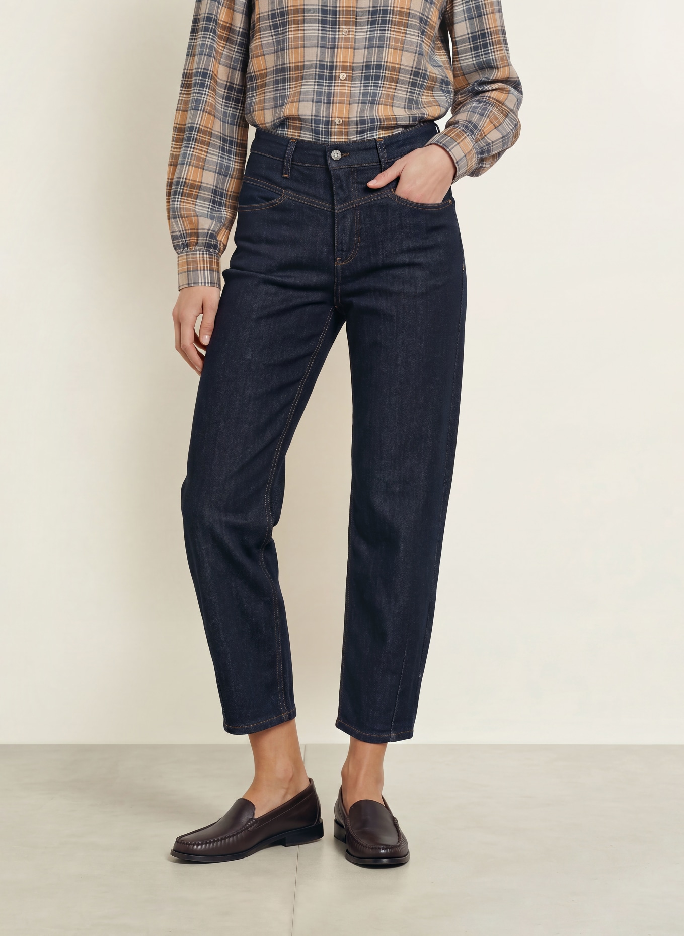 CAMBIO Barrel jeans ELIN: 5006 modern rinsed