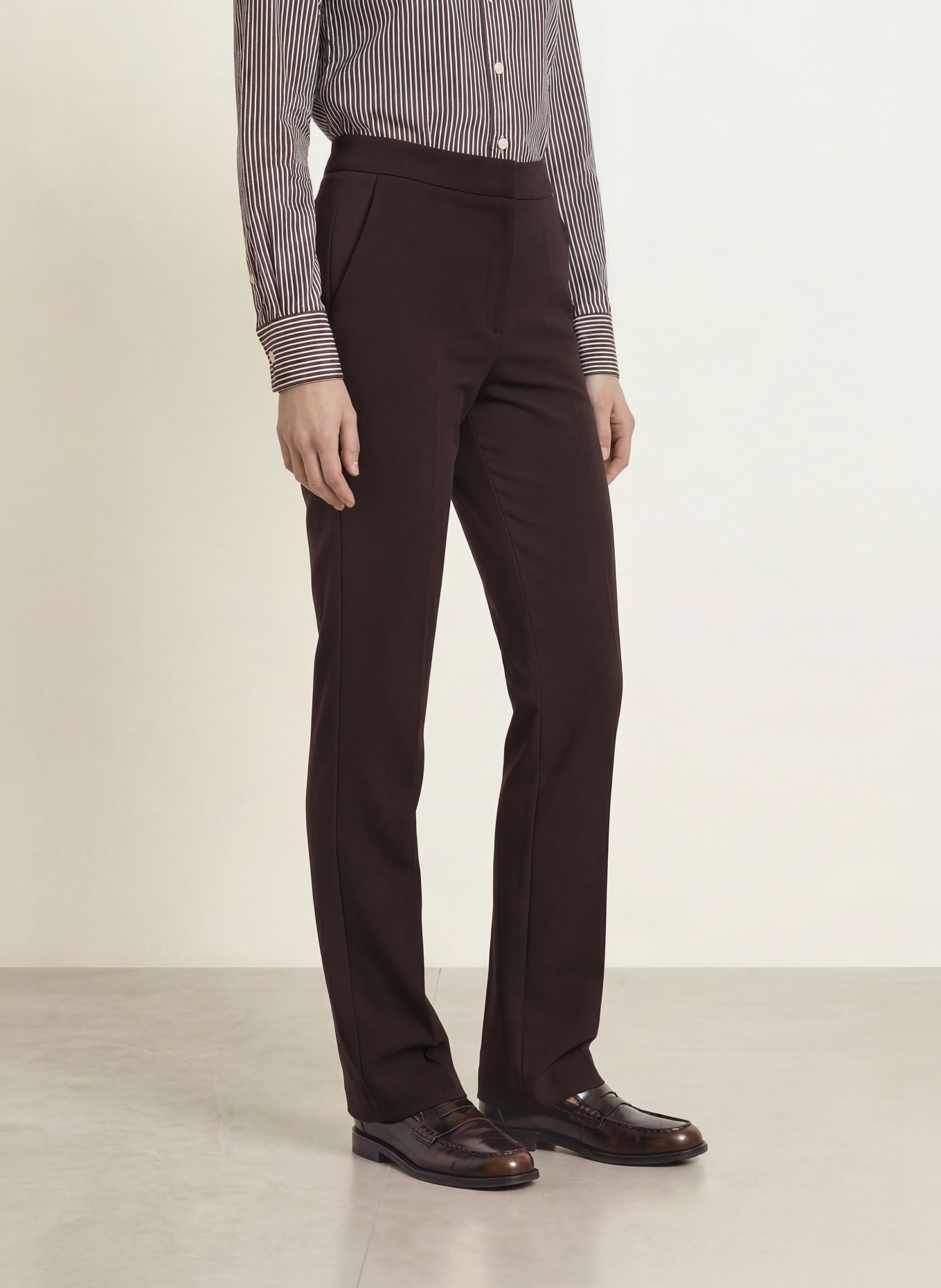 CAMBIO Hose SUGAR: DUNKELBRAUN