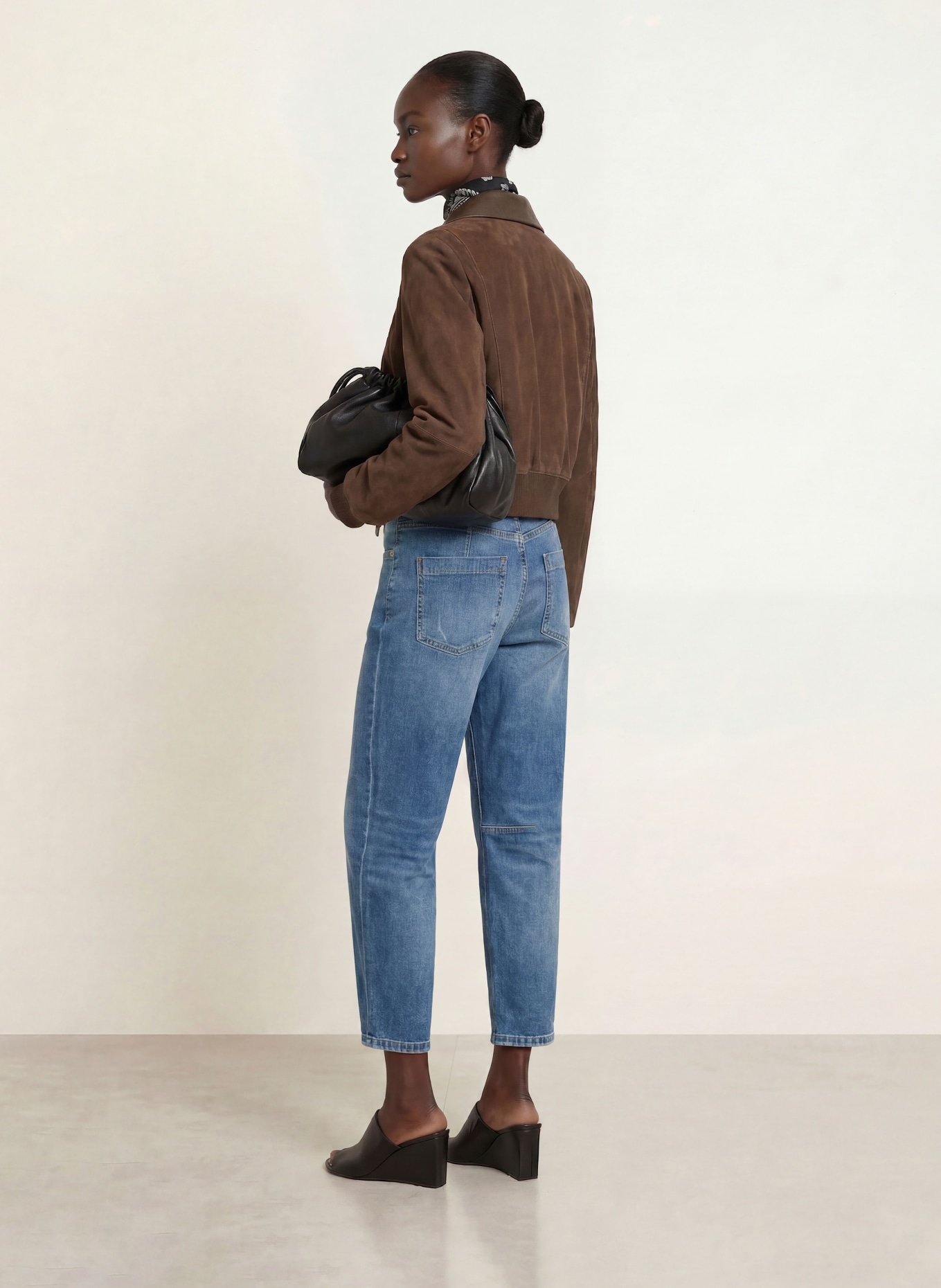 CAMBIO Barrel Jeans ELIA: 5205 cross worn used