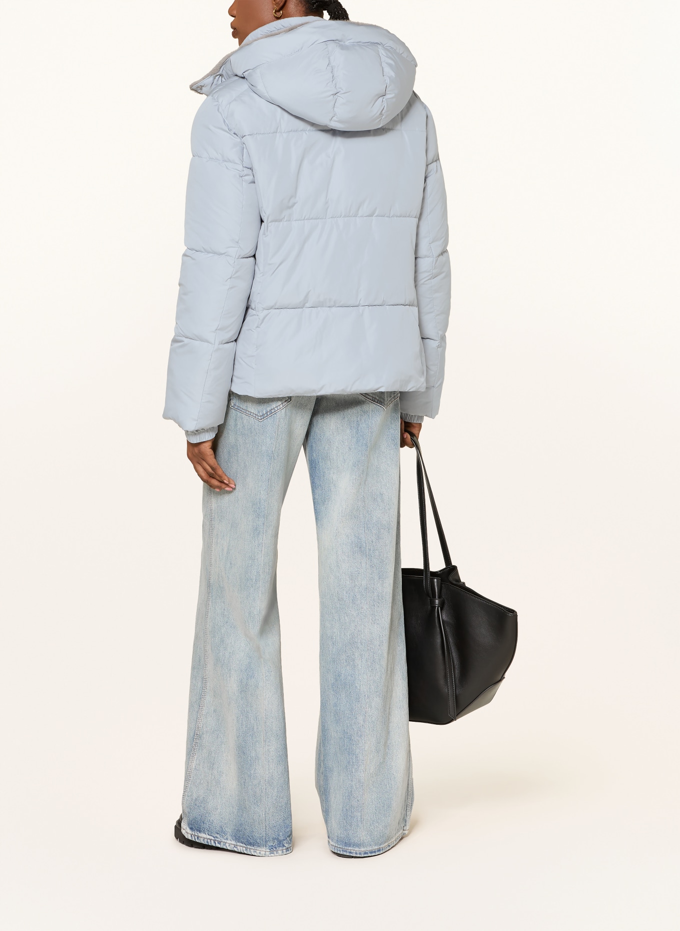 lilienfels Veste matelassée à capuche amovible: BLEU CLAIR