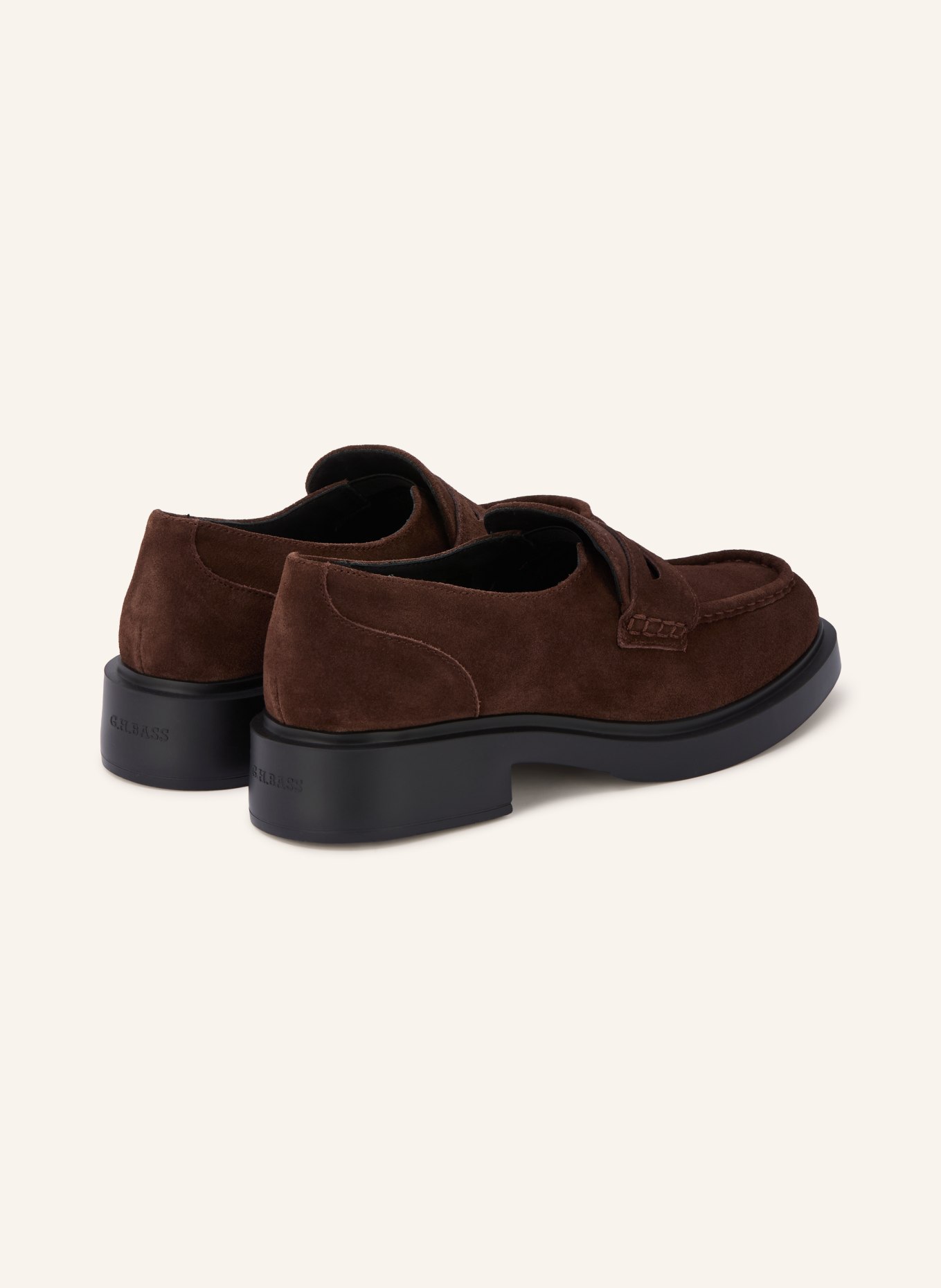 G.H.Bass ALBANY Penny loafer: DARK BROWN