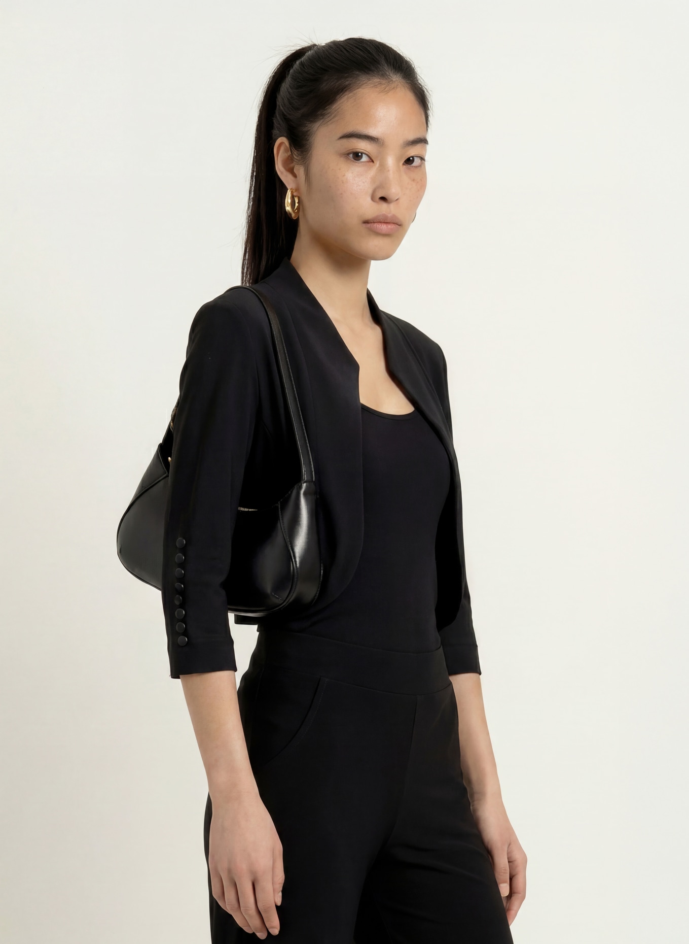 Joseph Ribkoff Bolero mit 3/4-Arm: SCHWARZ