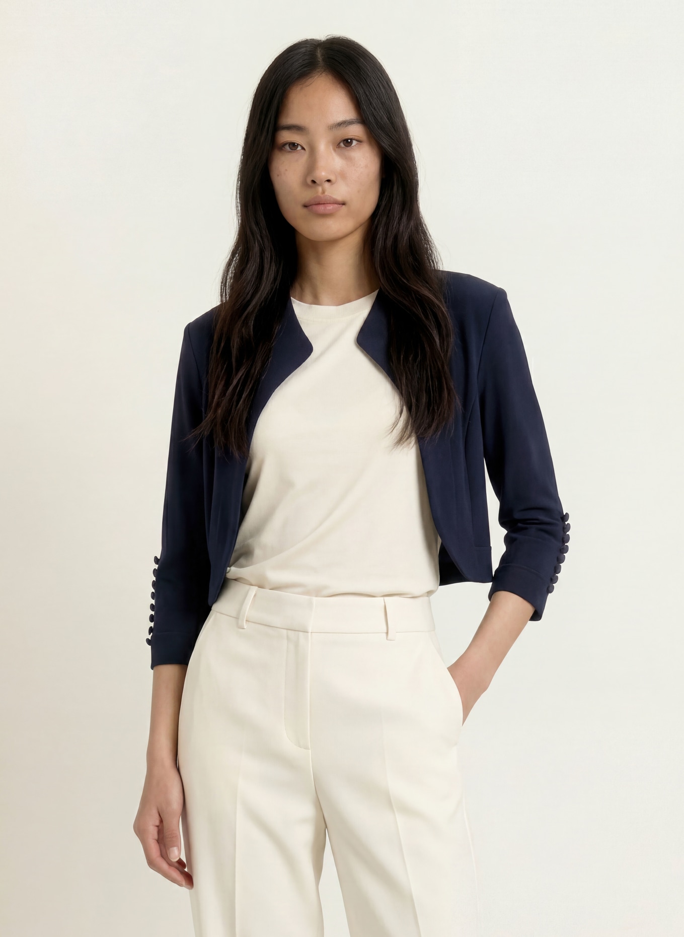 Joseph Ribkoff Bolero mit 3/4-Arm: DUNKELBLAU