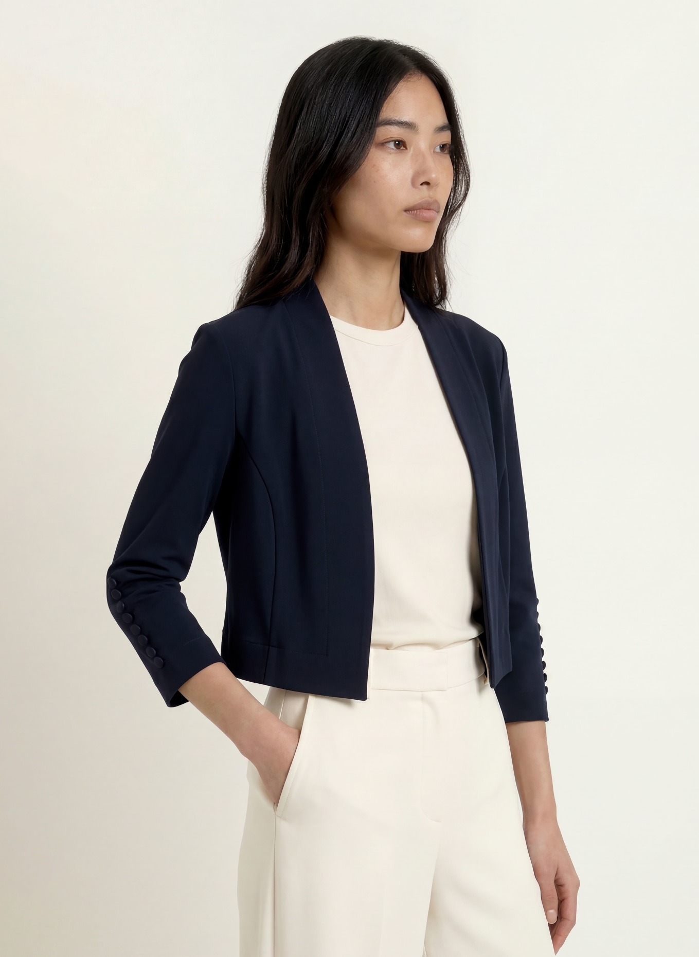 Joseph Ribkoff Bolero mit 3/4-Arm: DUNKELBLAU