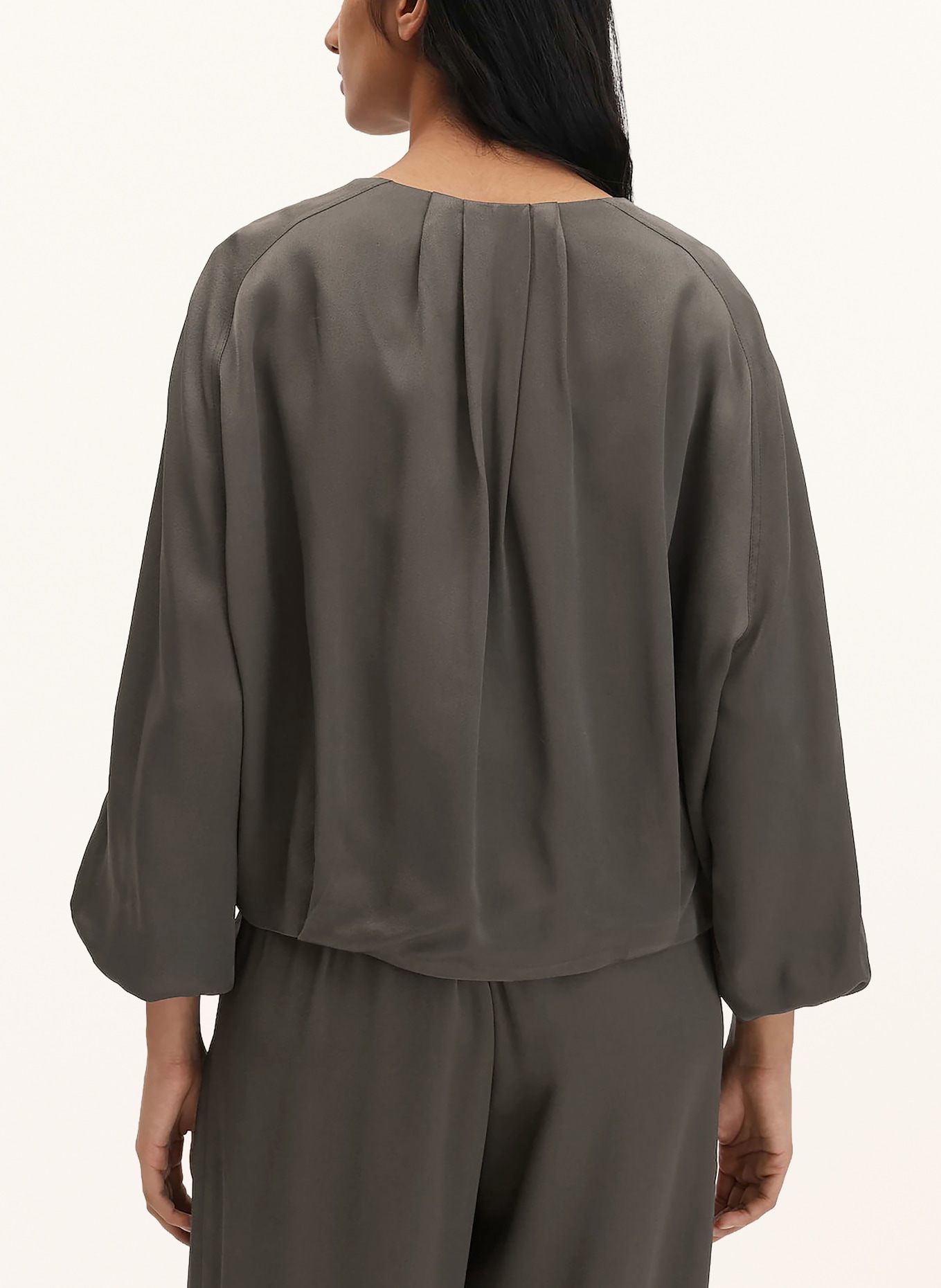 someday Blouson en satin NOLENE à manches 3/4: GROEN