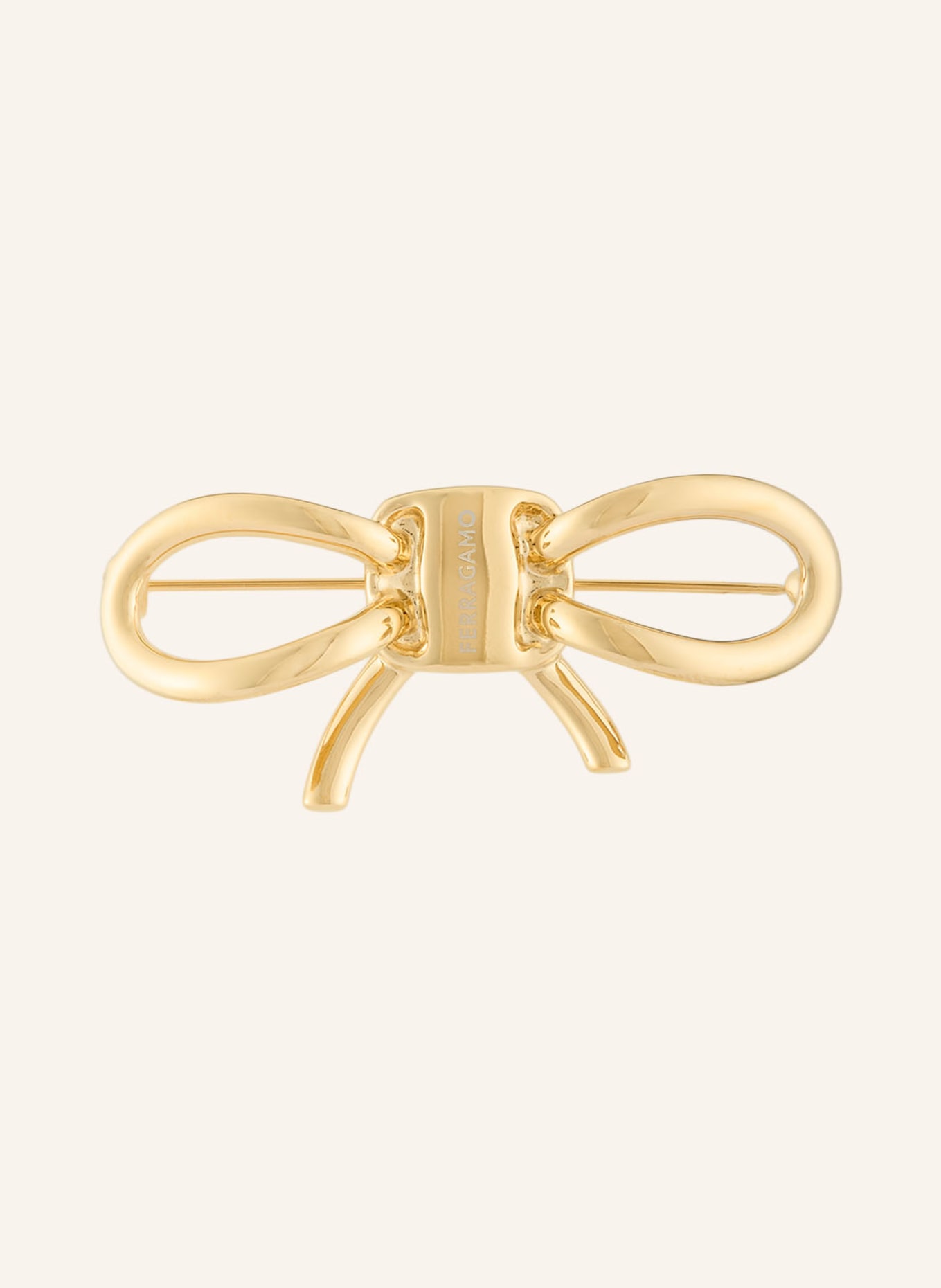 FERRAGAMO Broszka: ZŁOTY