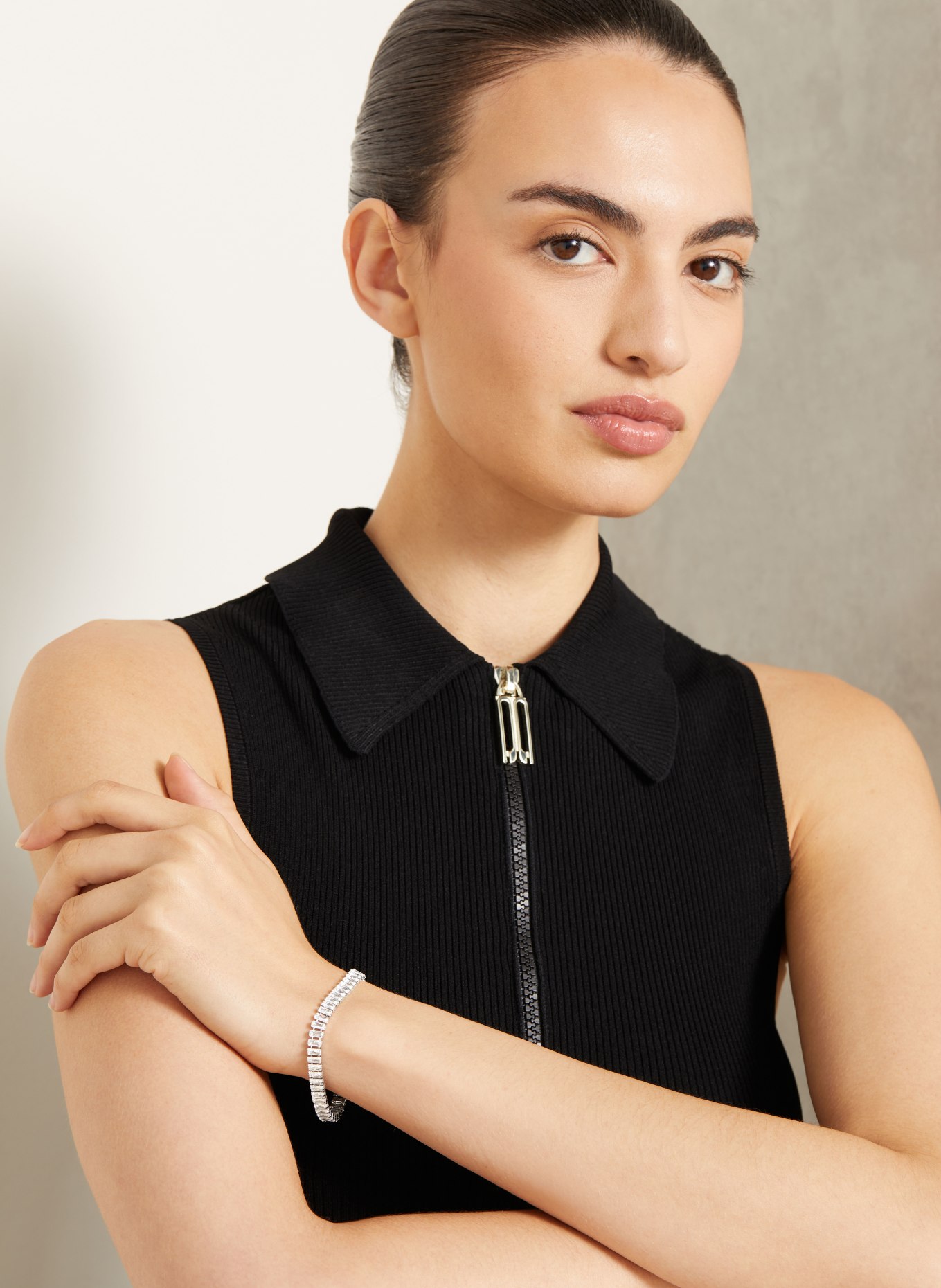 FERRAGAMO Armband GANCIO EVO: SILBER