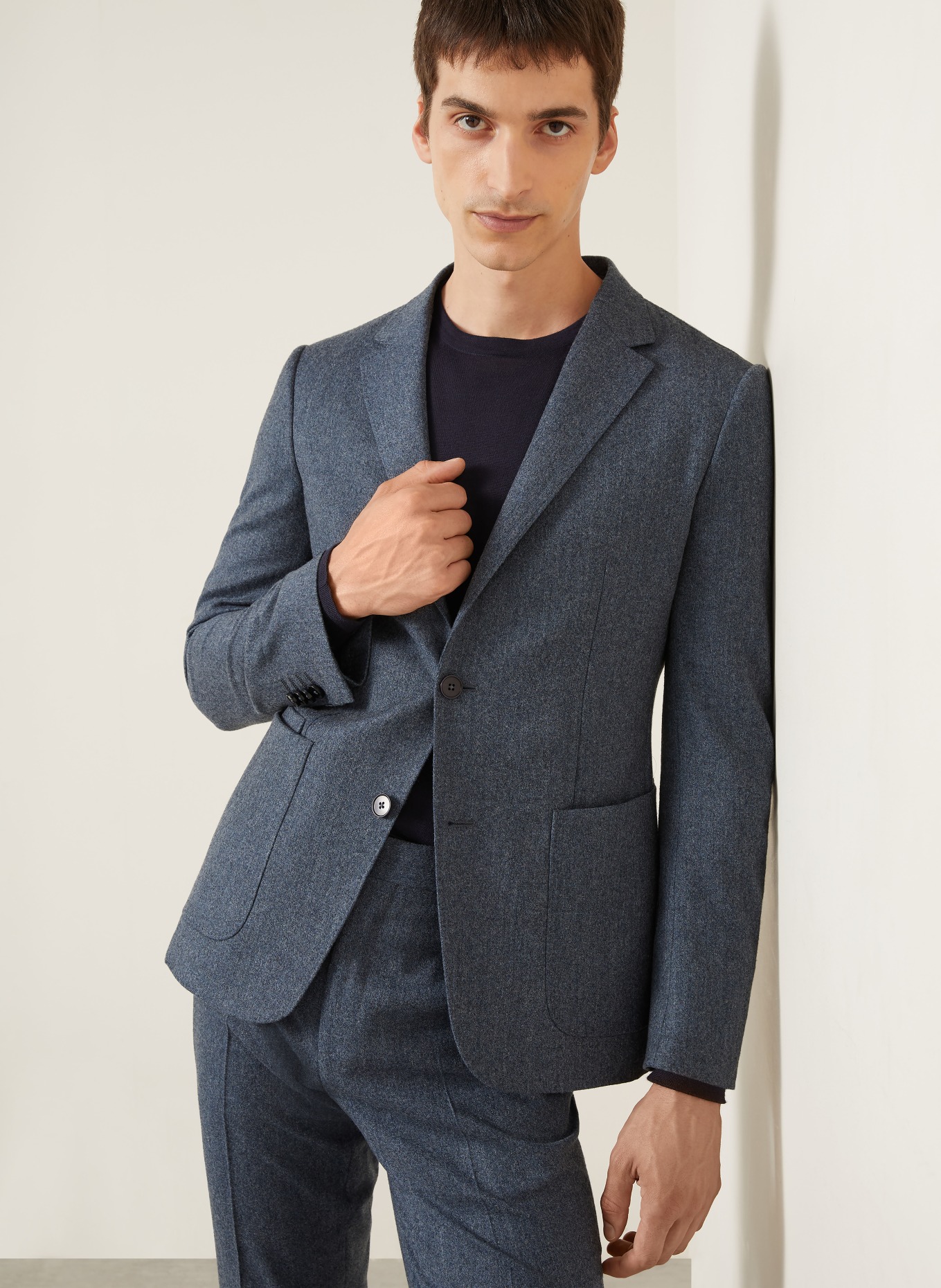ZEGNA Pak Extra Slim Fit: BLAUW