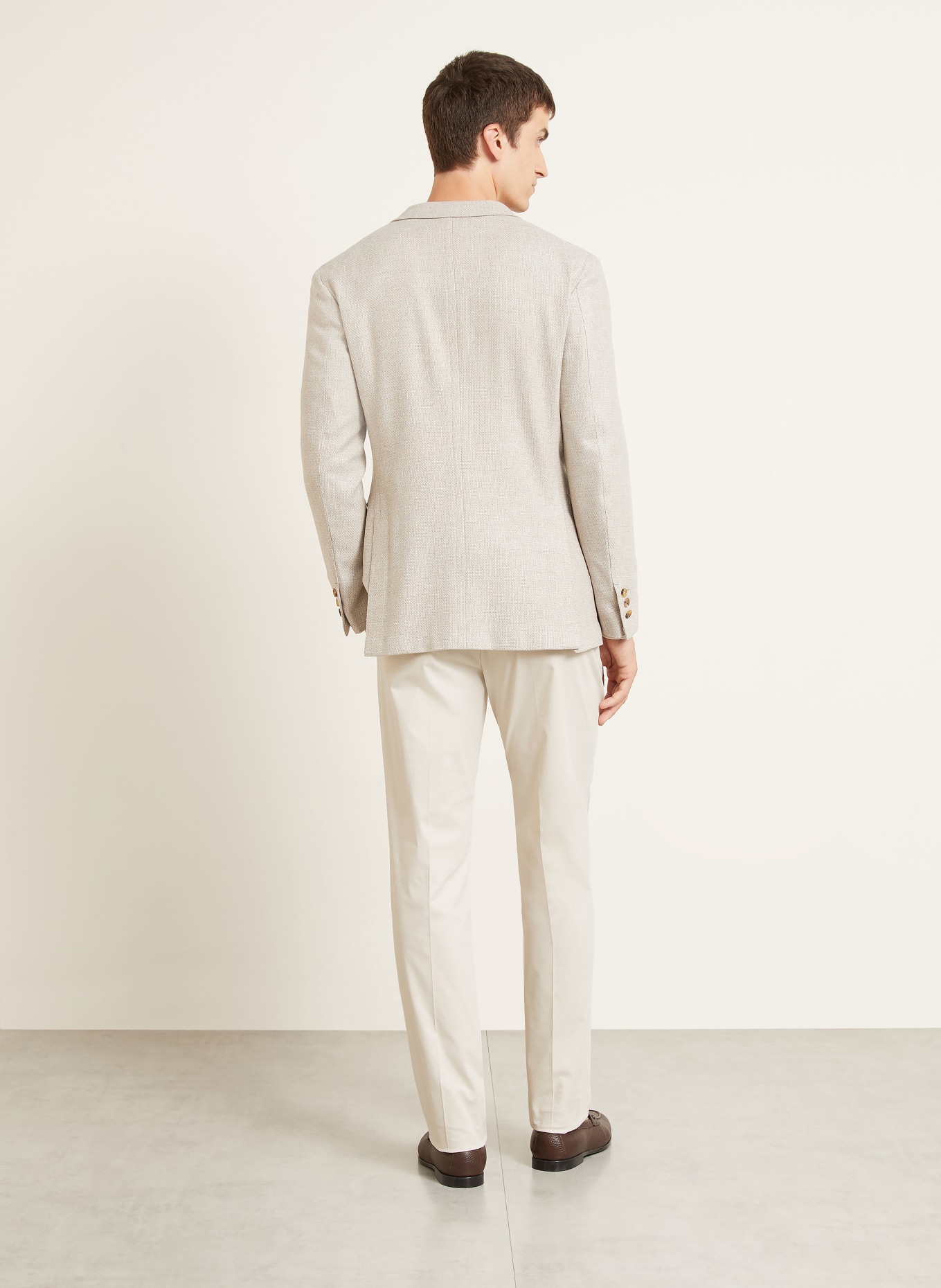 ZEGNA Hose Slim Fit: CREME