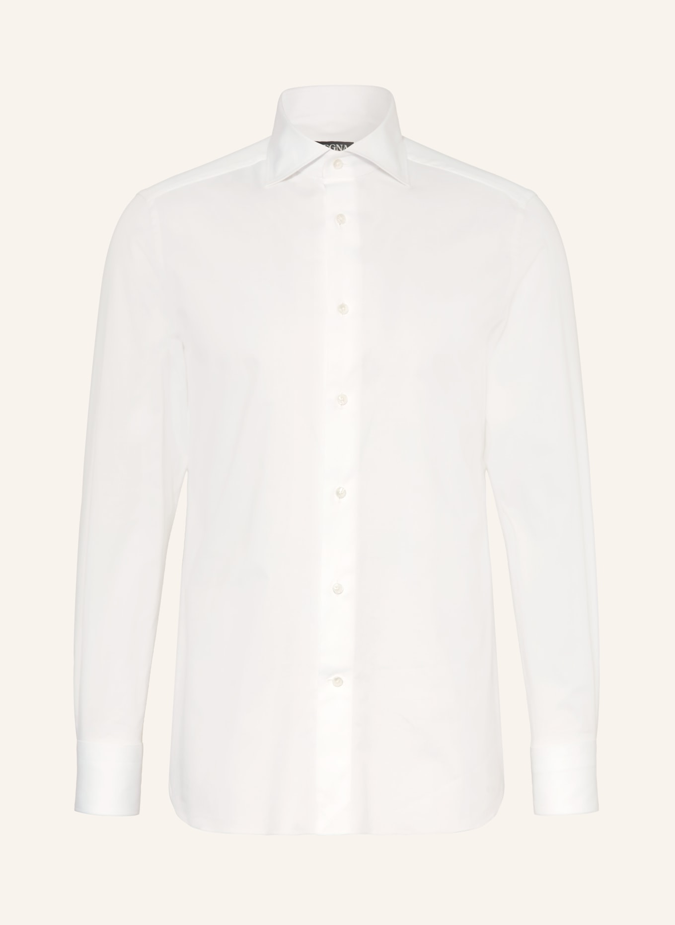 ZEGNA Hemd TROFEO Regular Fit: WEISS