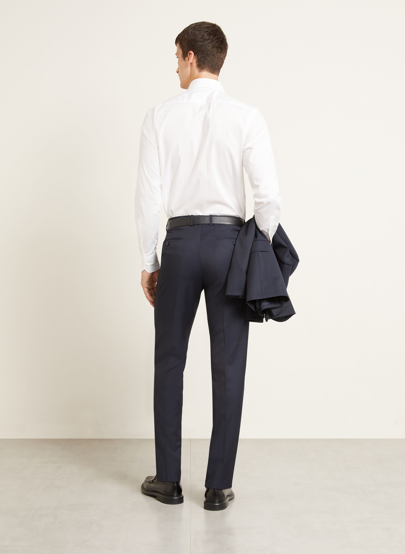 ZEGNA Hemd TROFEO Regular Fit: WEISS