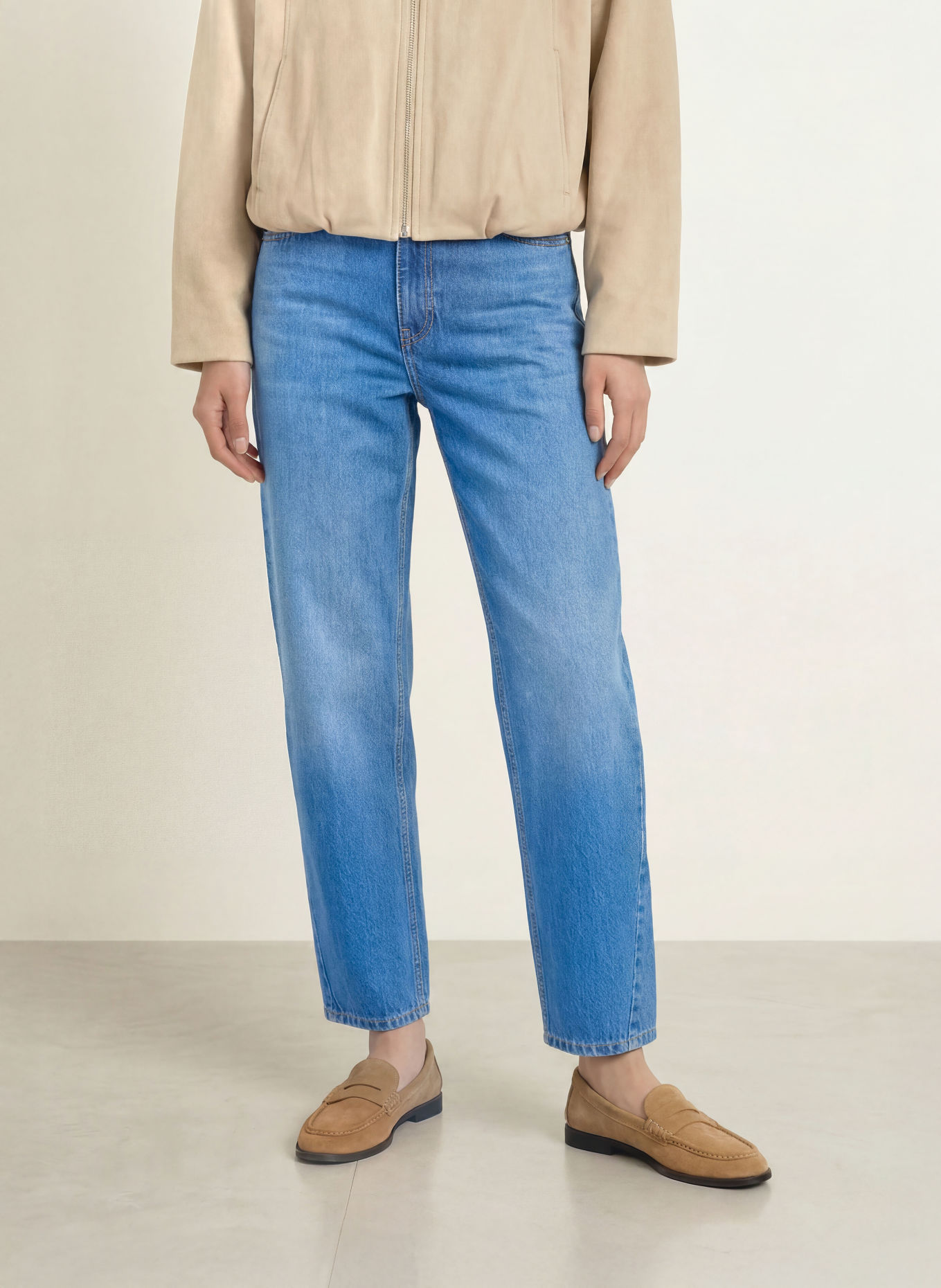 comma Barrel Jeans: 56Z2 BLUE