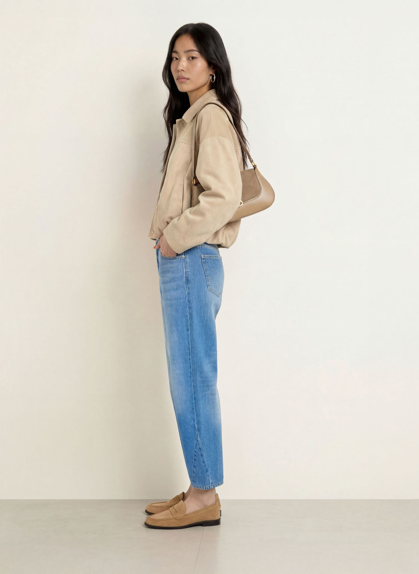 comma Barrel Jeans: 56Z2 BLUE