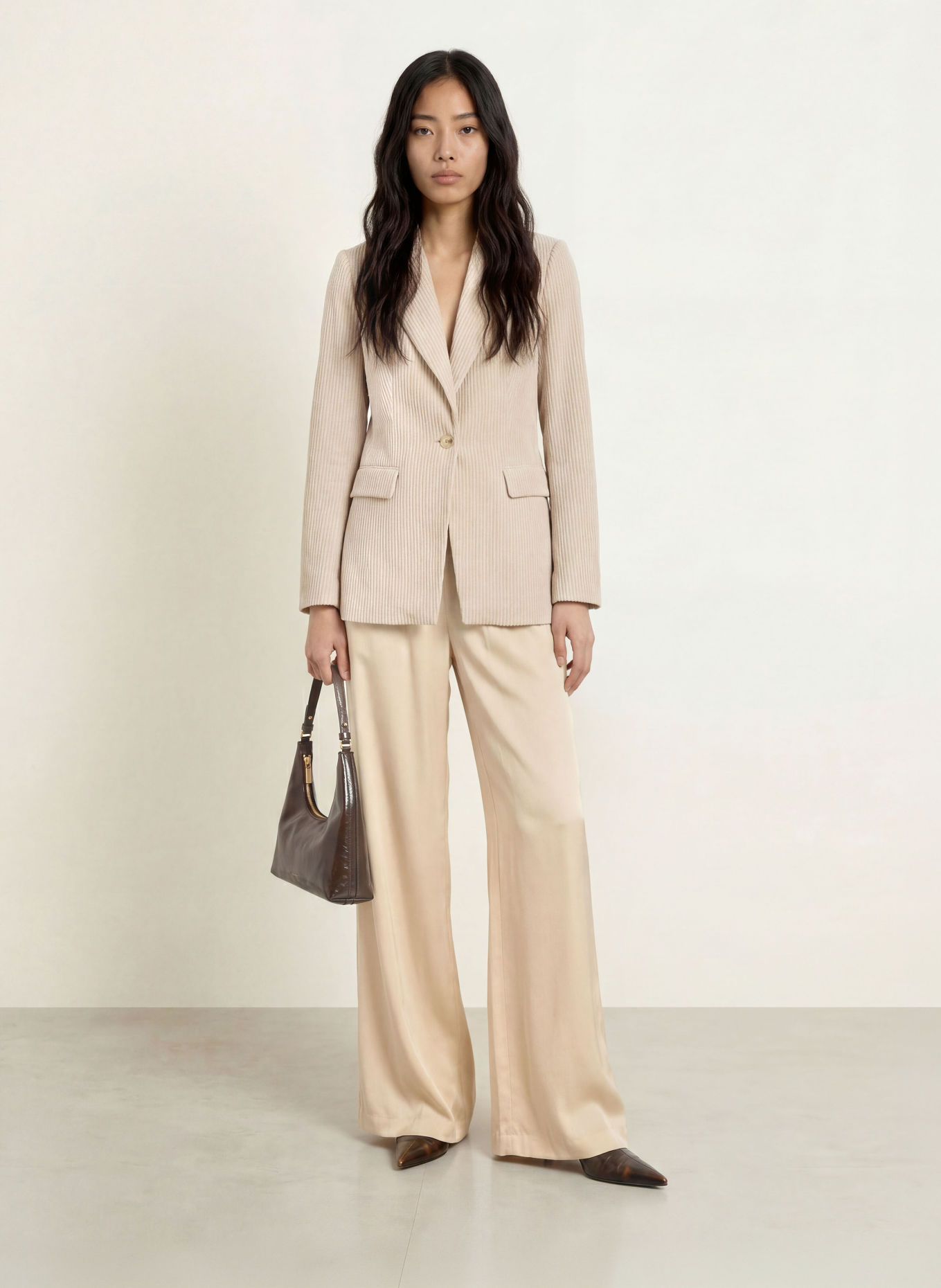 comma Cordblazer: BEIGE