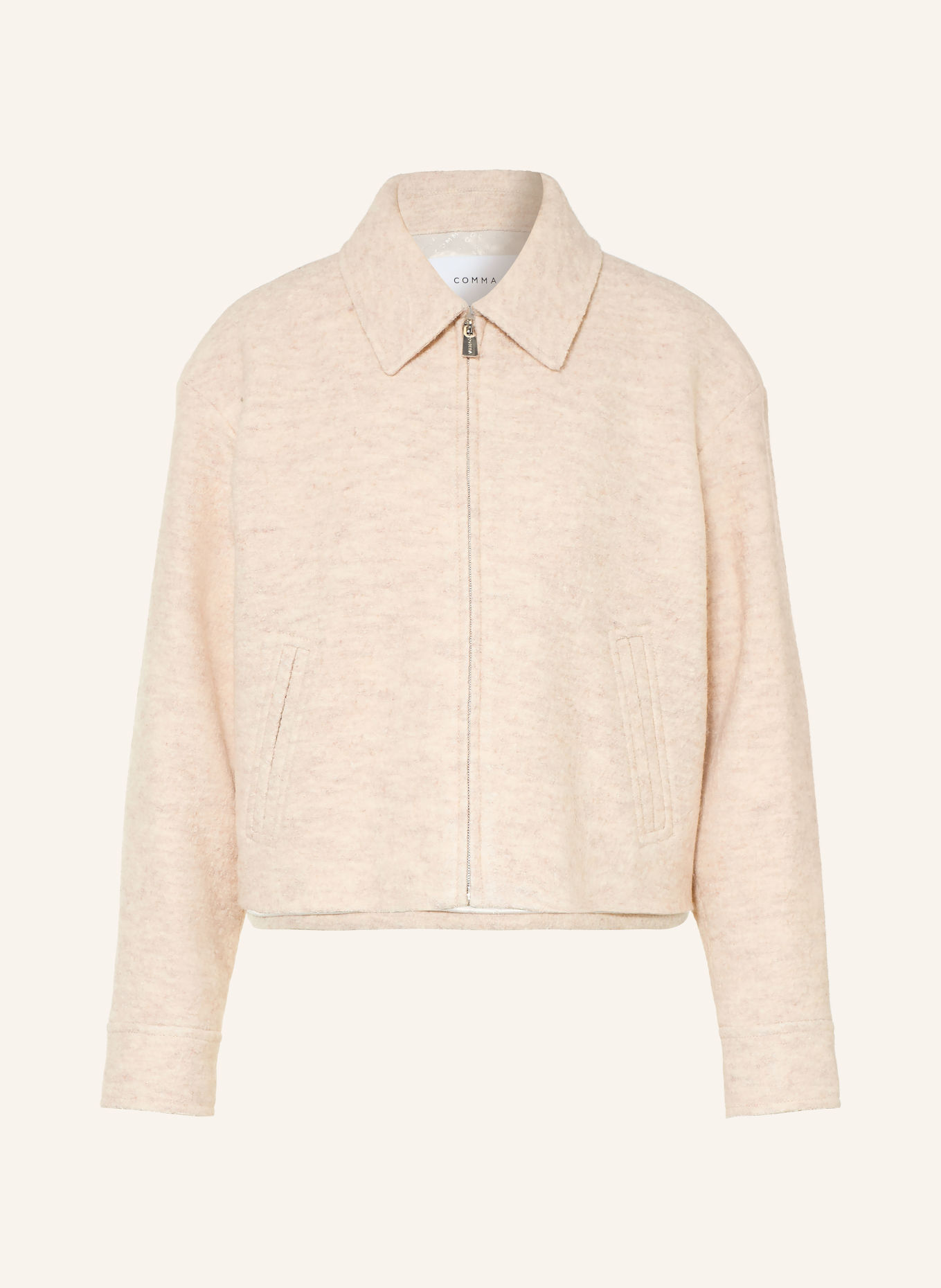 comma Kastenjacke: BEIGE