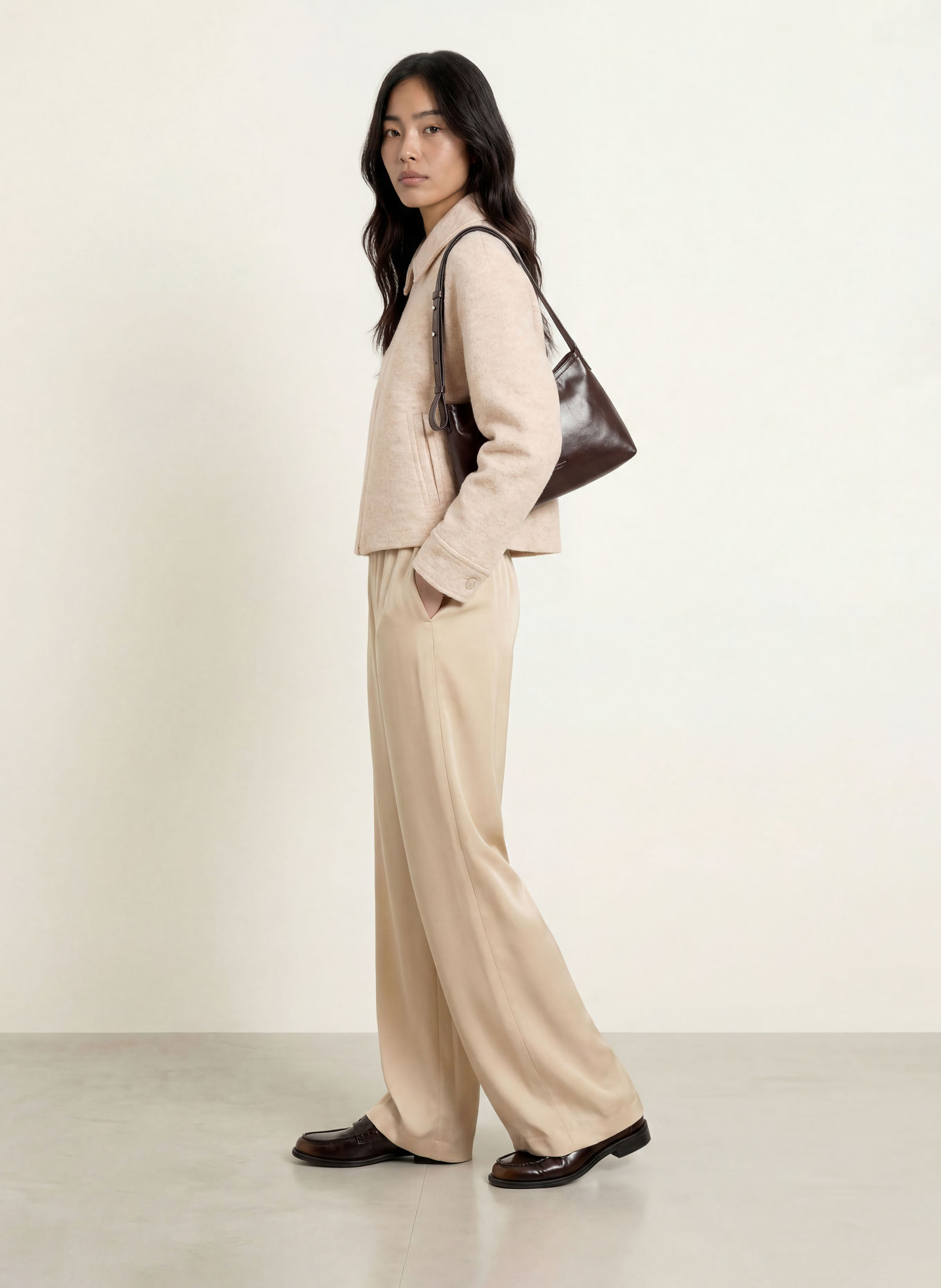 comma Kastenjacke: BEIGE
