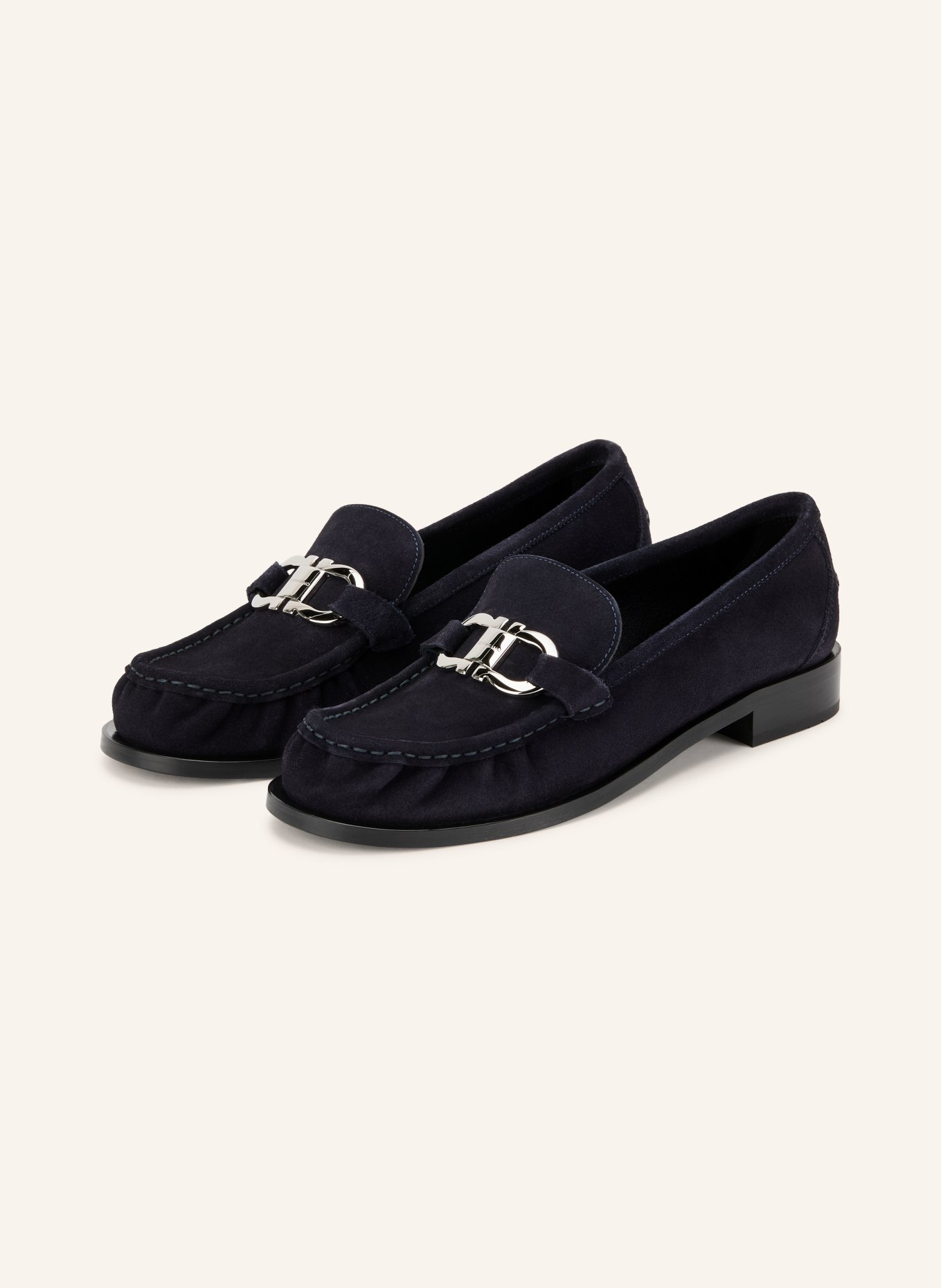 FERRAGAMO Loafers: DONKERBLAUW