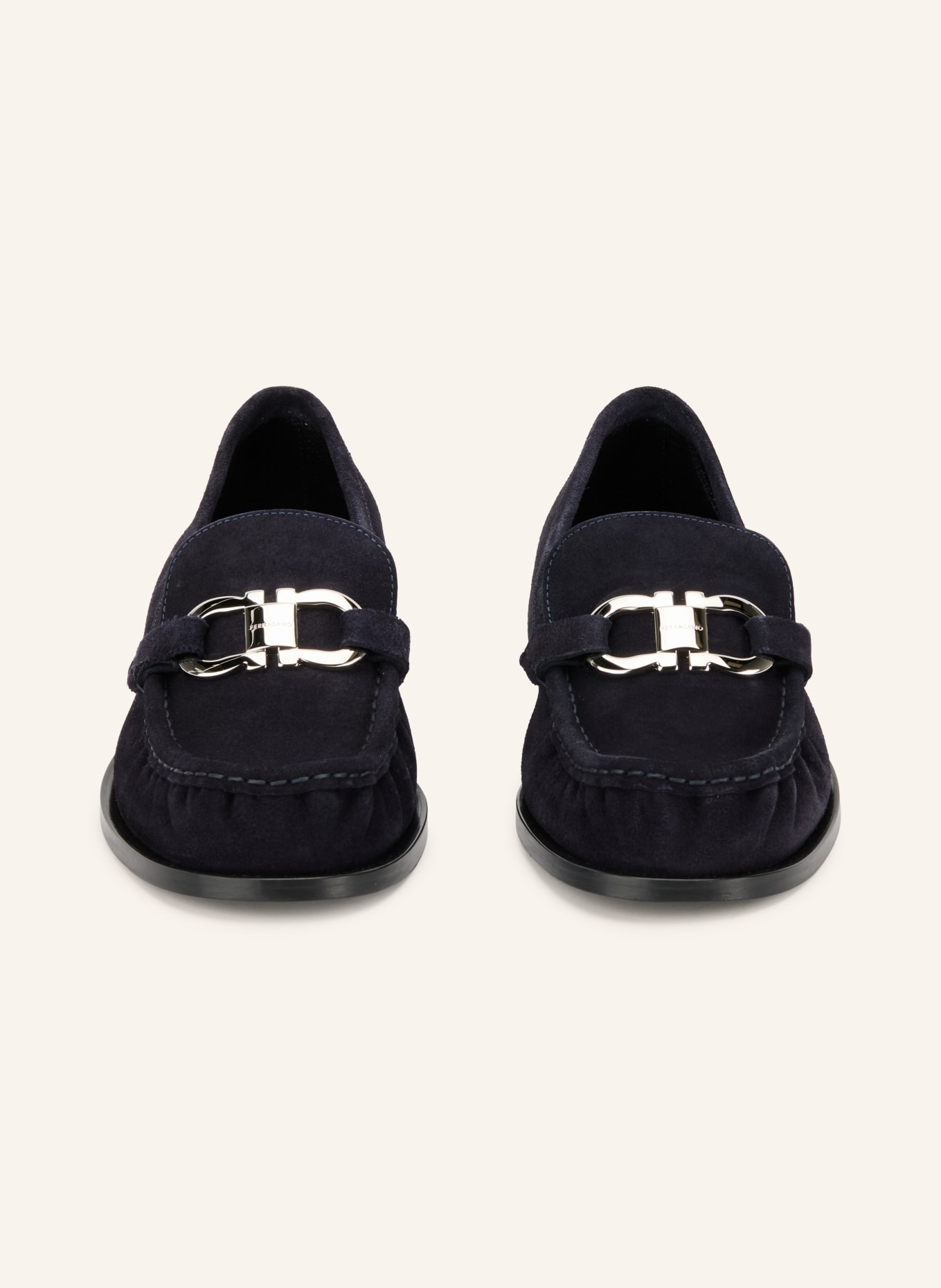 FERRAGAMO Loafers: DONKERBLAUW