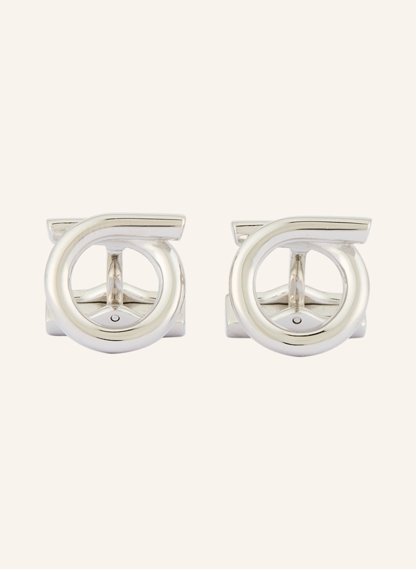 FERRAGAMO Manchetknopen: ZILVER