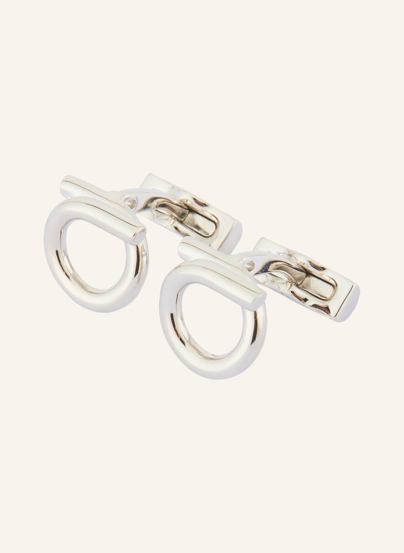 FERRAGAMO Manchetknopen: ZILVER