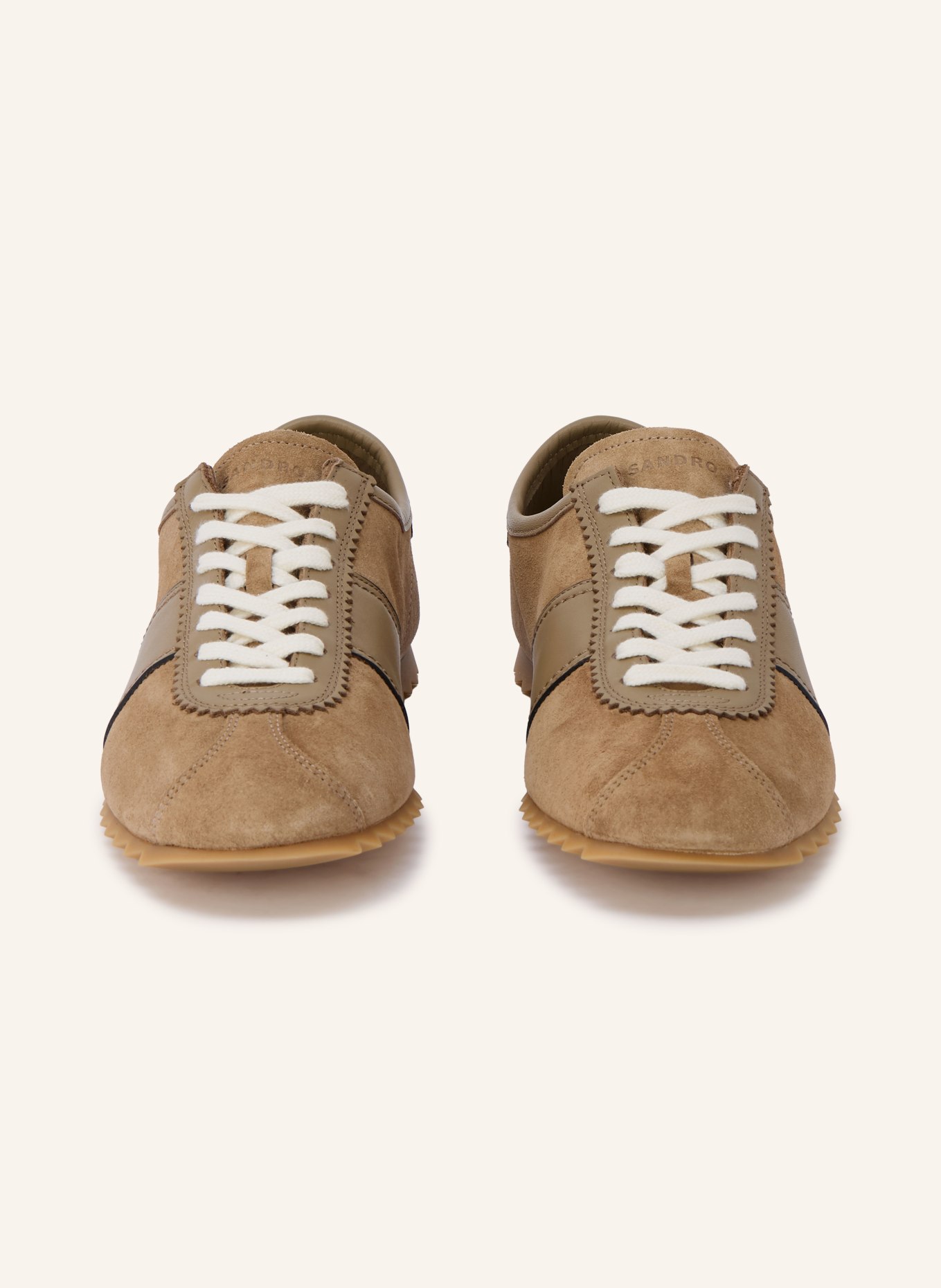 SANDRO Sneaker: BEIGE / TAUPE