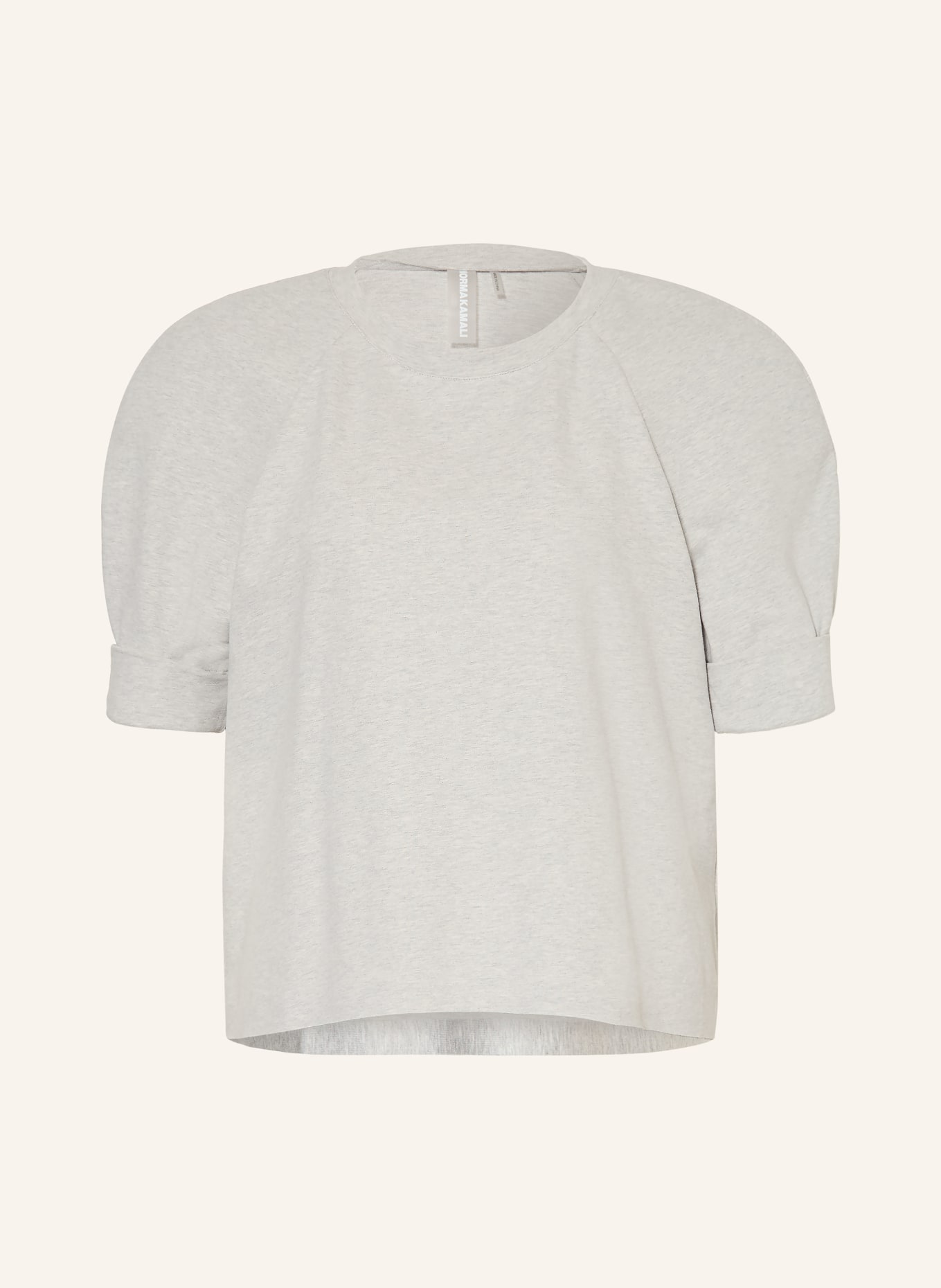 NORMA KAMALI Sweatshirt: HELLGRAU