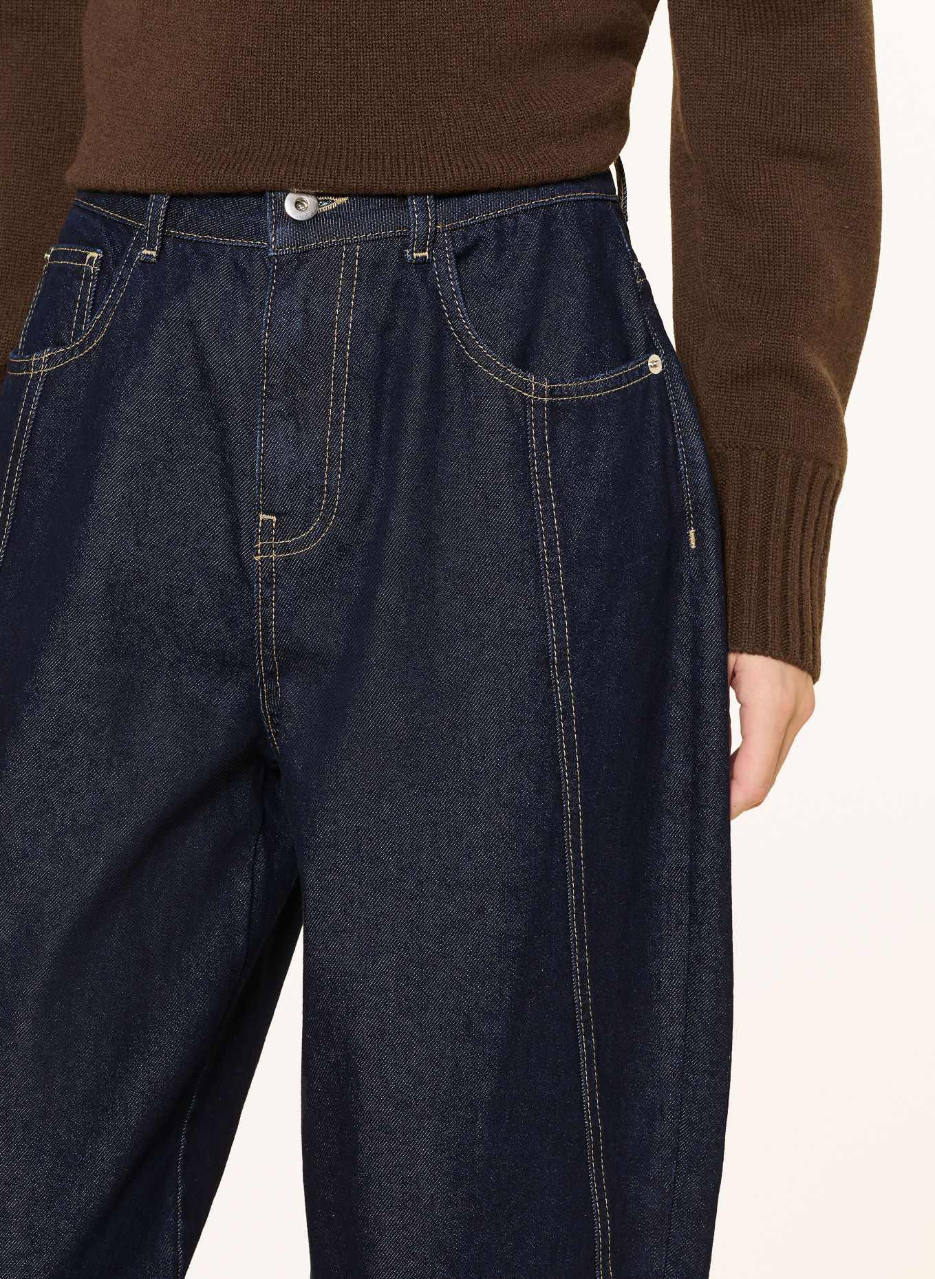 darling harbour Jeansy typu barrel: RAW BLUE