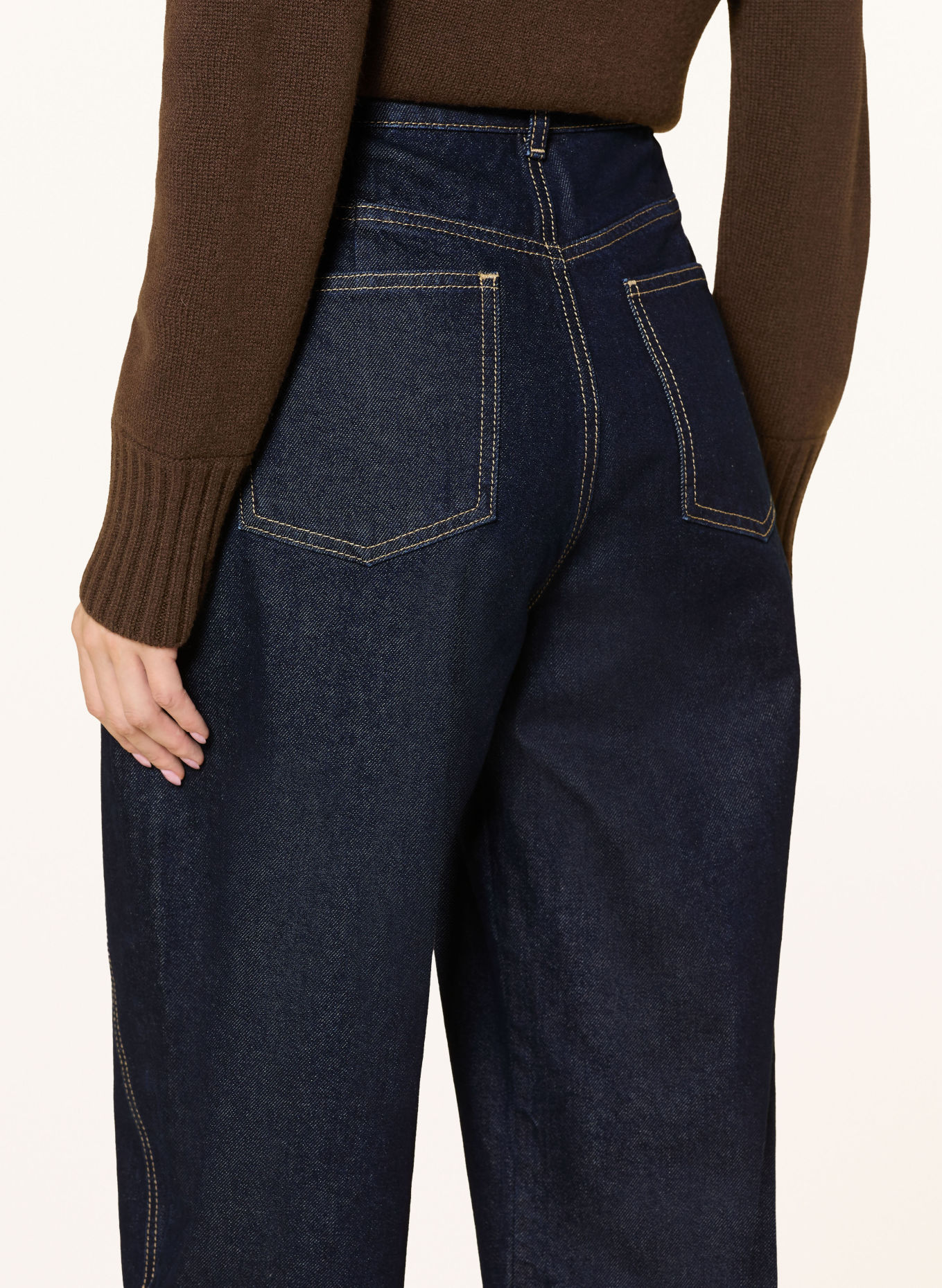 darling harbour Jeansy typu barrel: RAW BLUE