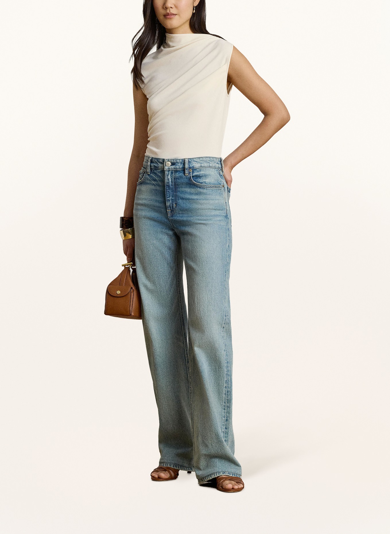 LAUREN RALPH LAUREN Top: CRÈME