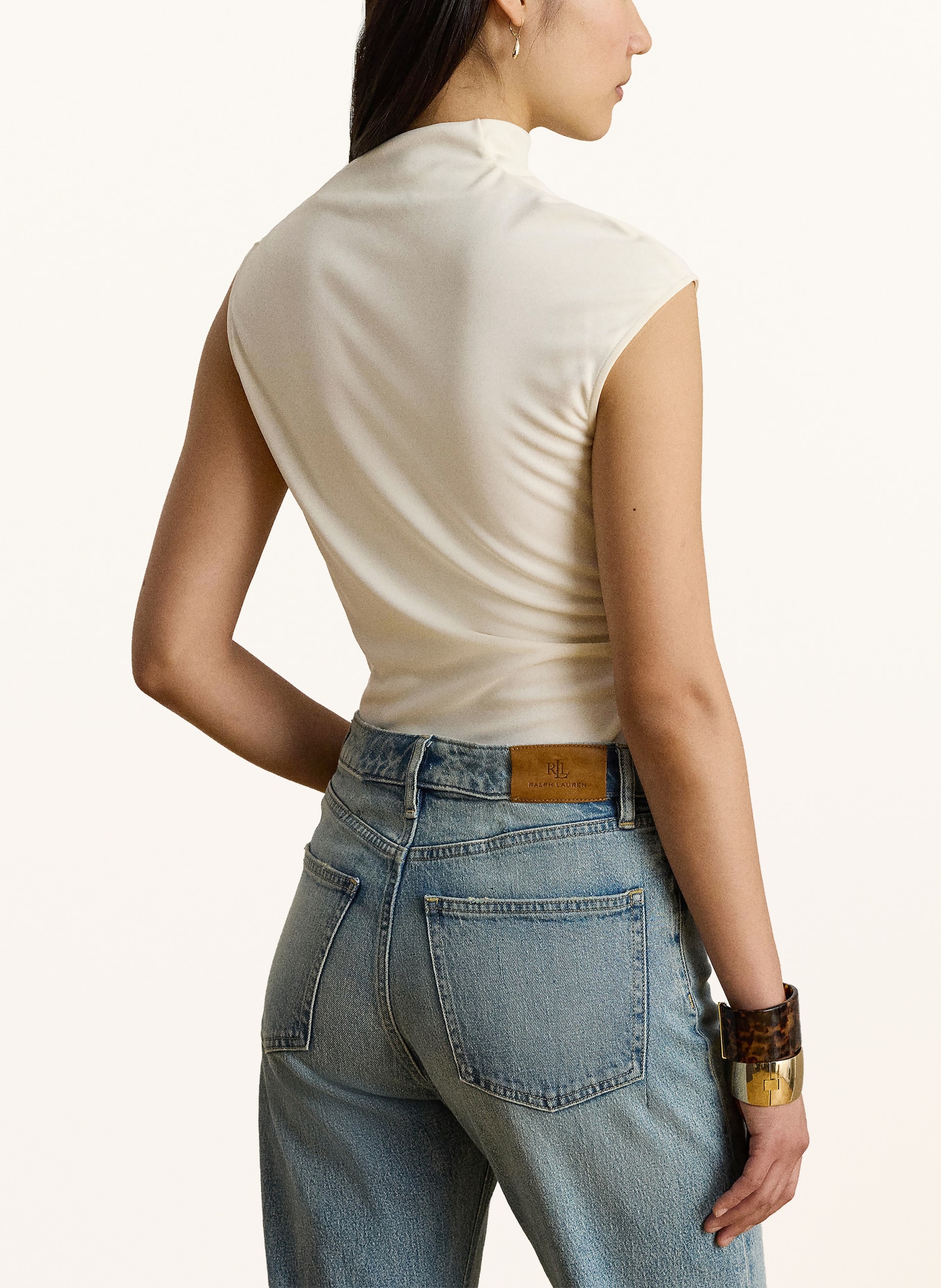 LAUREN RALPH LAUREN Top: CRÈME