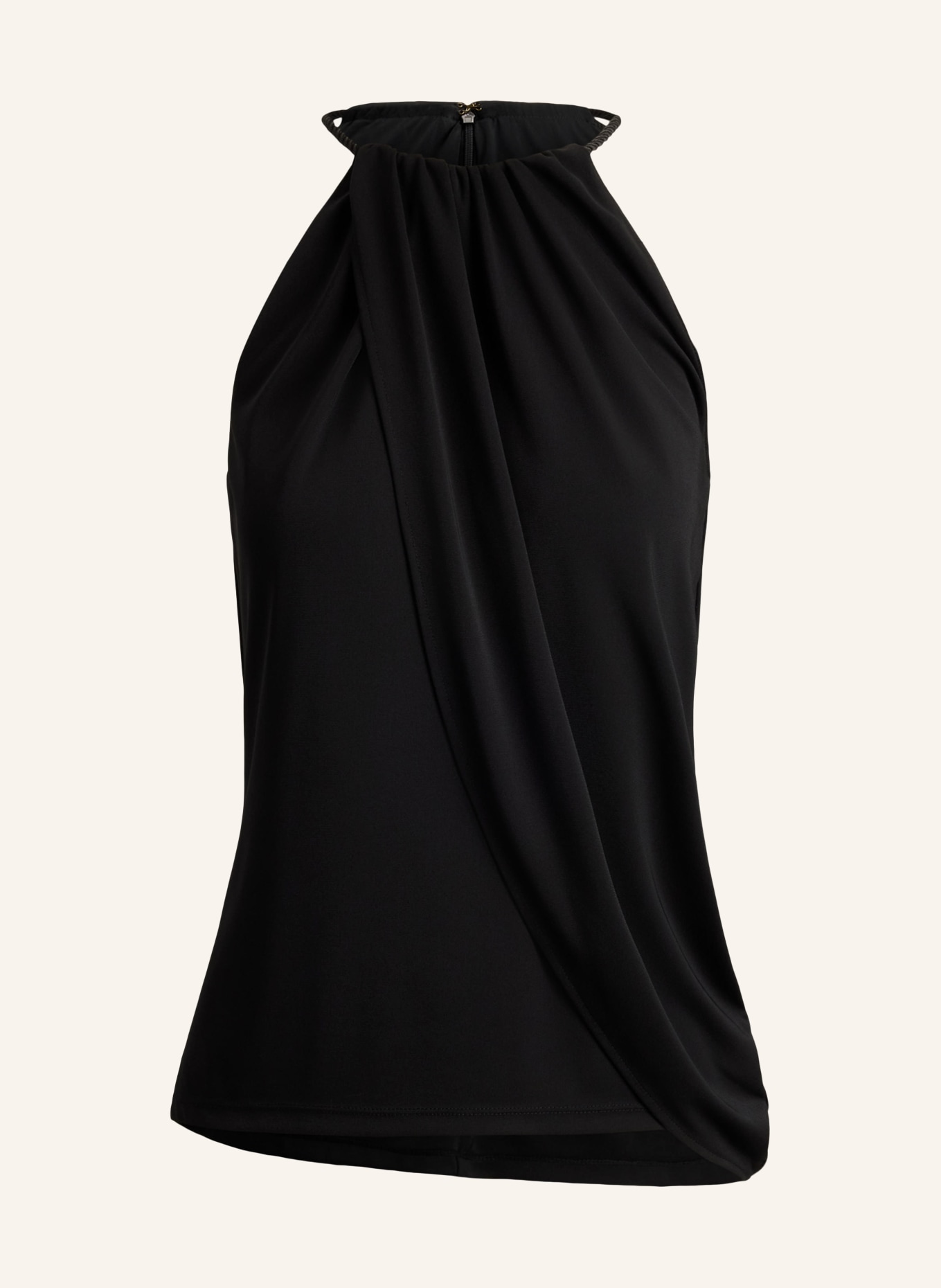LAUREN RALPH LAUREN Top: ZWART