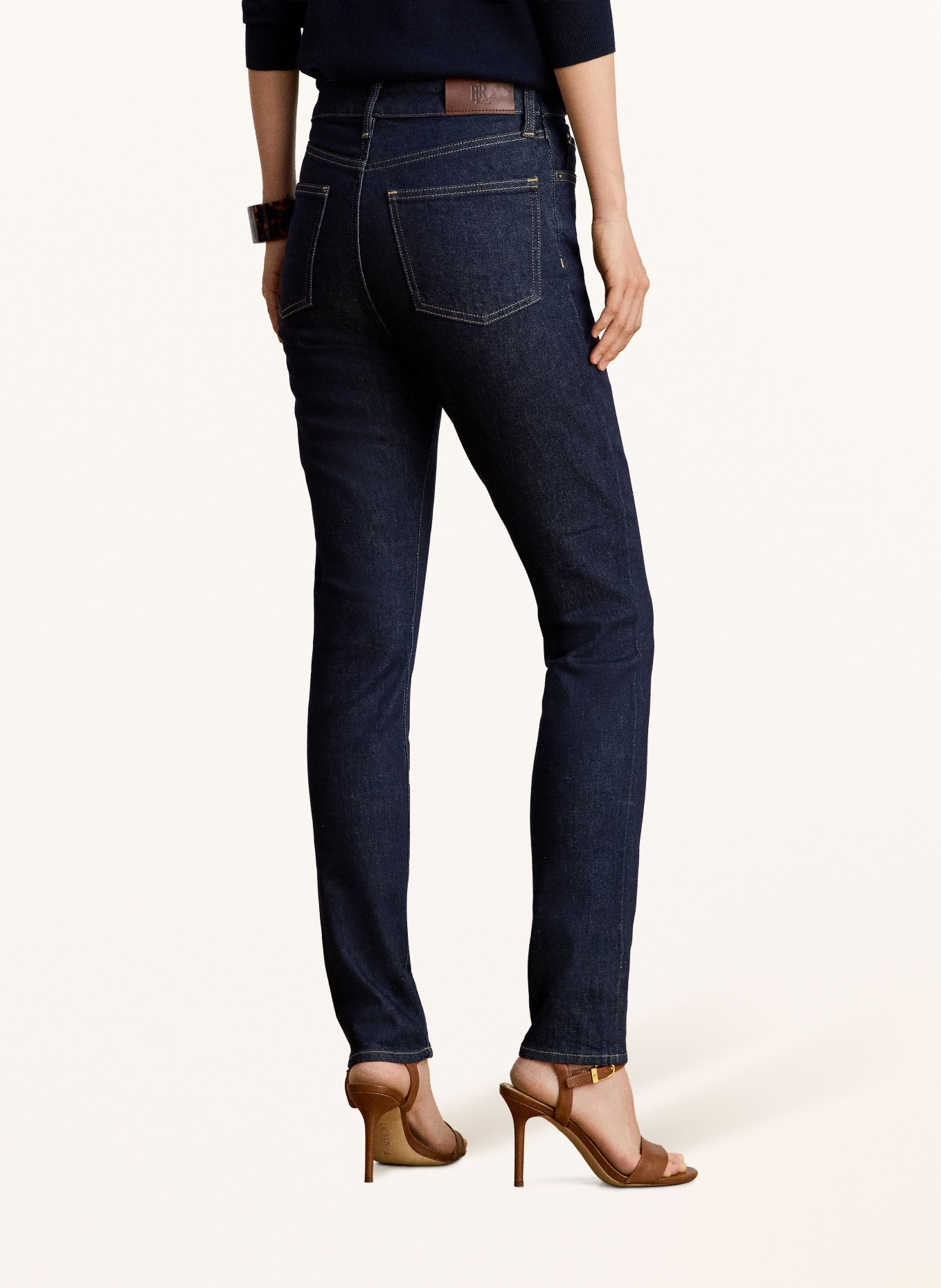 LAUREN RALPH LAUREN Skinny Jeans: 001 RINSE WASH