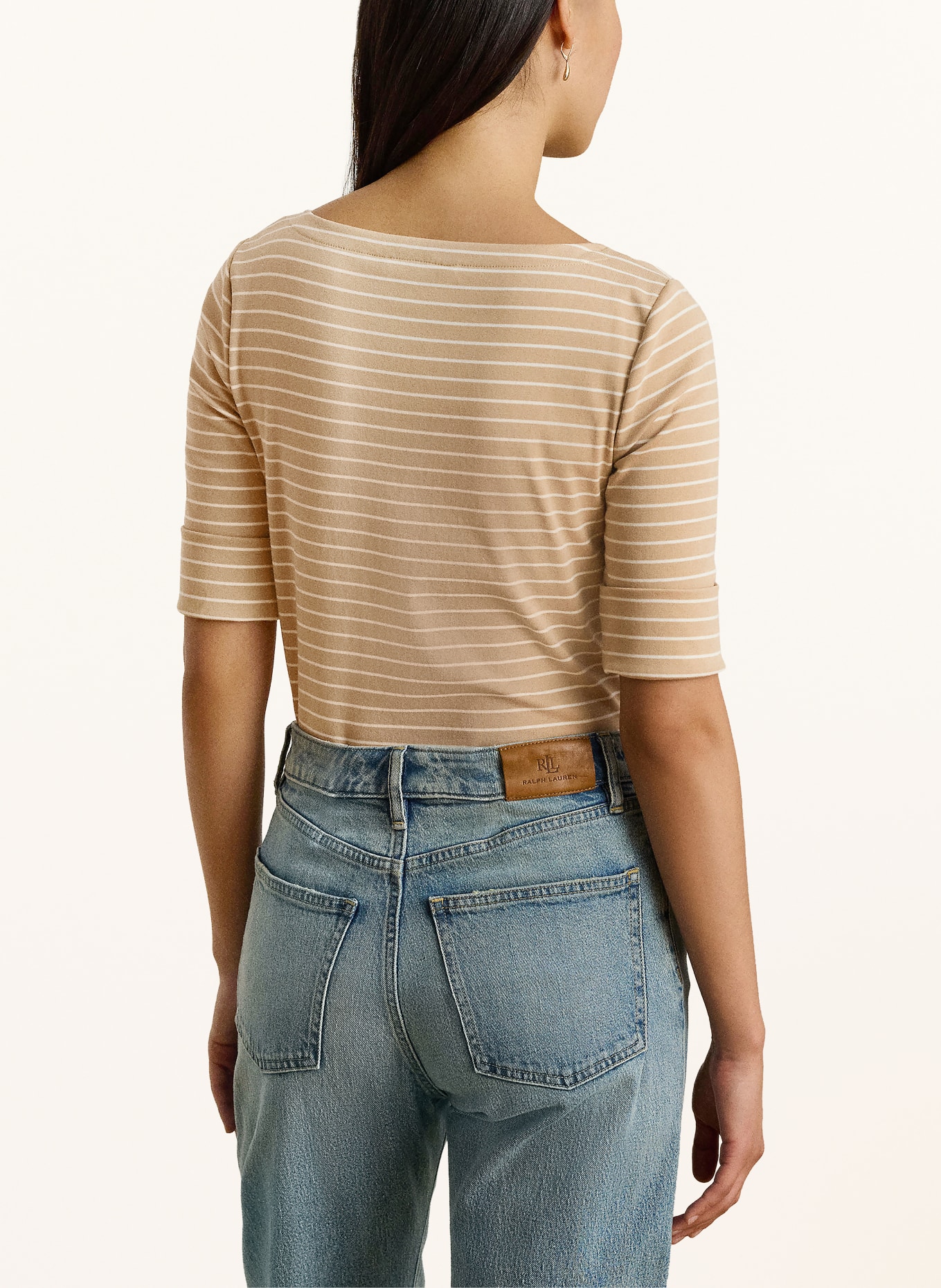 LAUREN RALPH LAUREN T-shirt: BEIGE